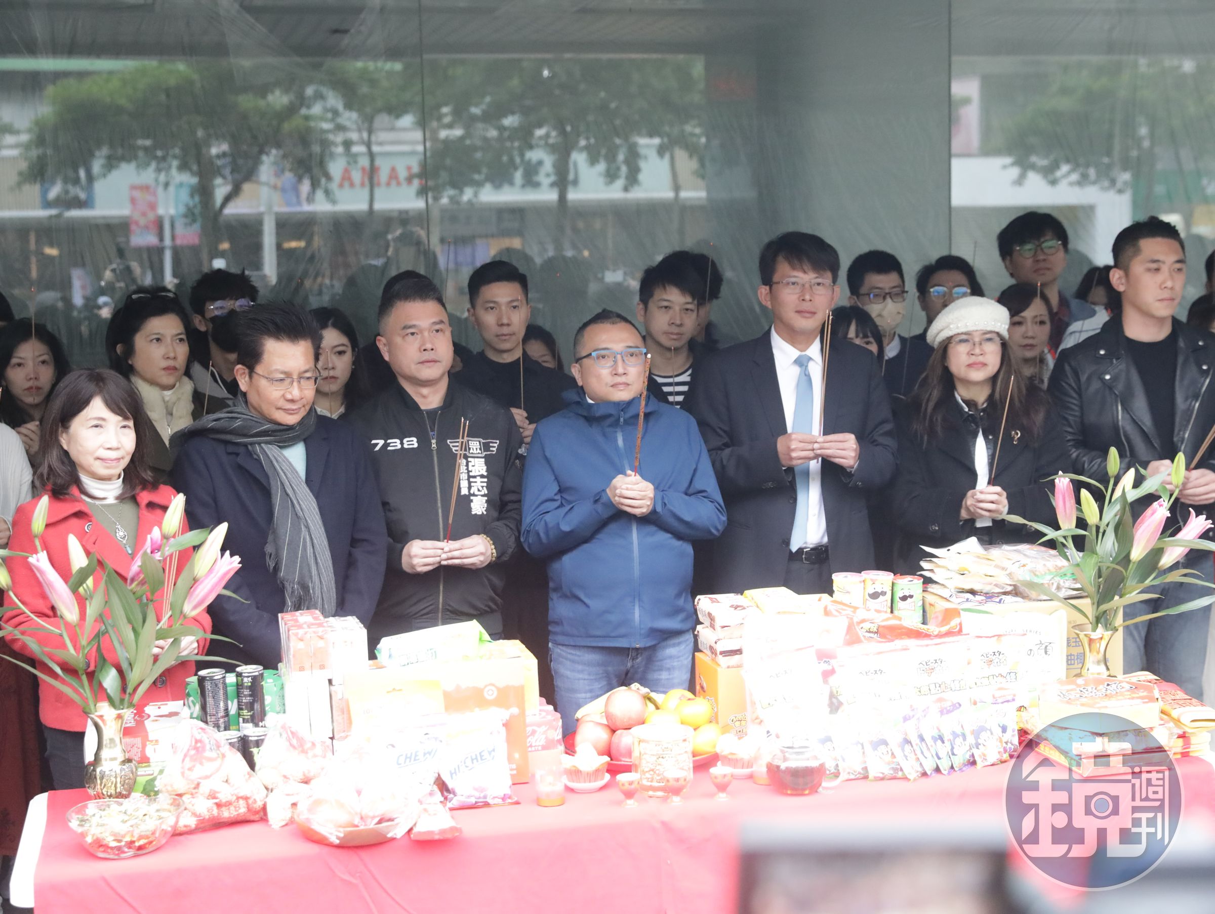 民眾黨今日新春團拜,黃國昌預告將號召公民協助罷免綠委。