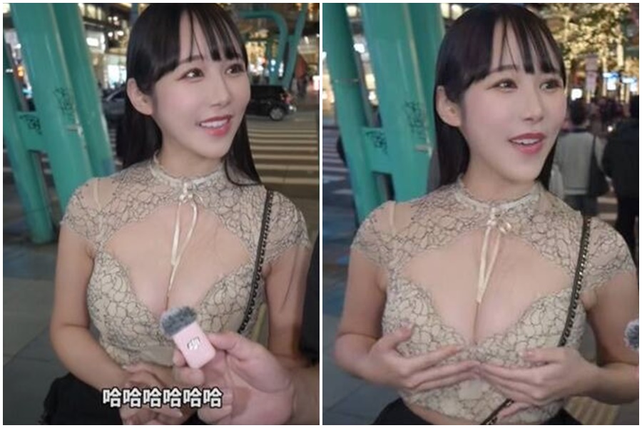 正妹日本留學生引發網友暴動。（翻攝自宇佐美里奈IG）