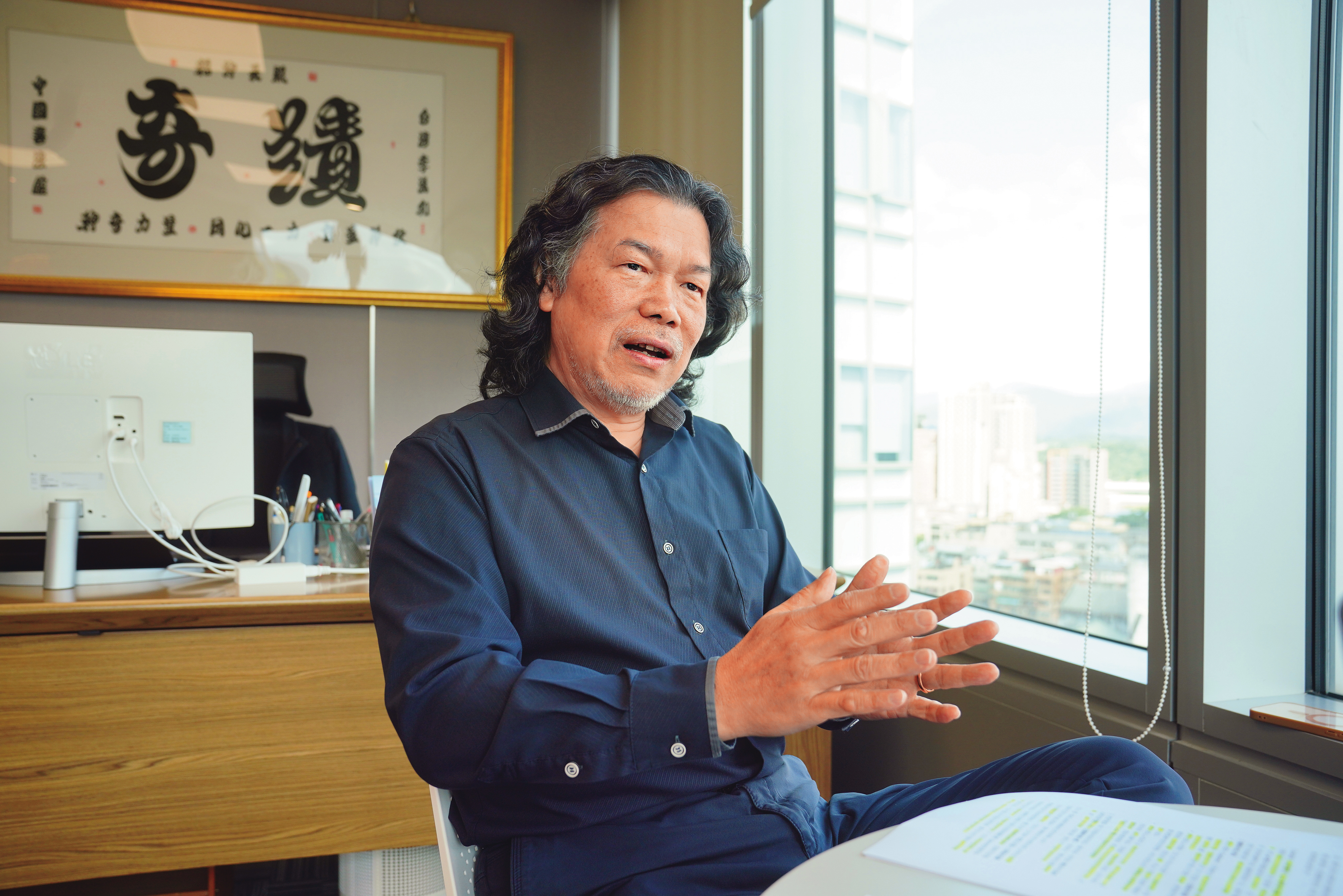 圓祥生技總經理何正宏說，做新藥就像信仰，一定要自我相信。