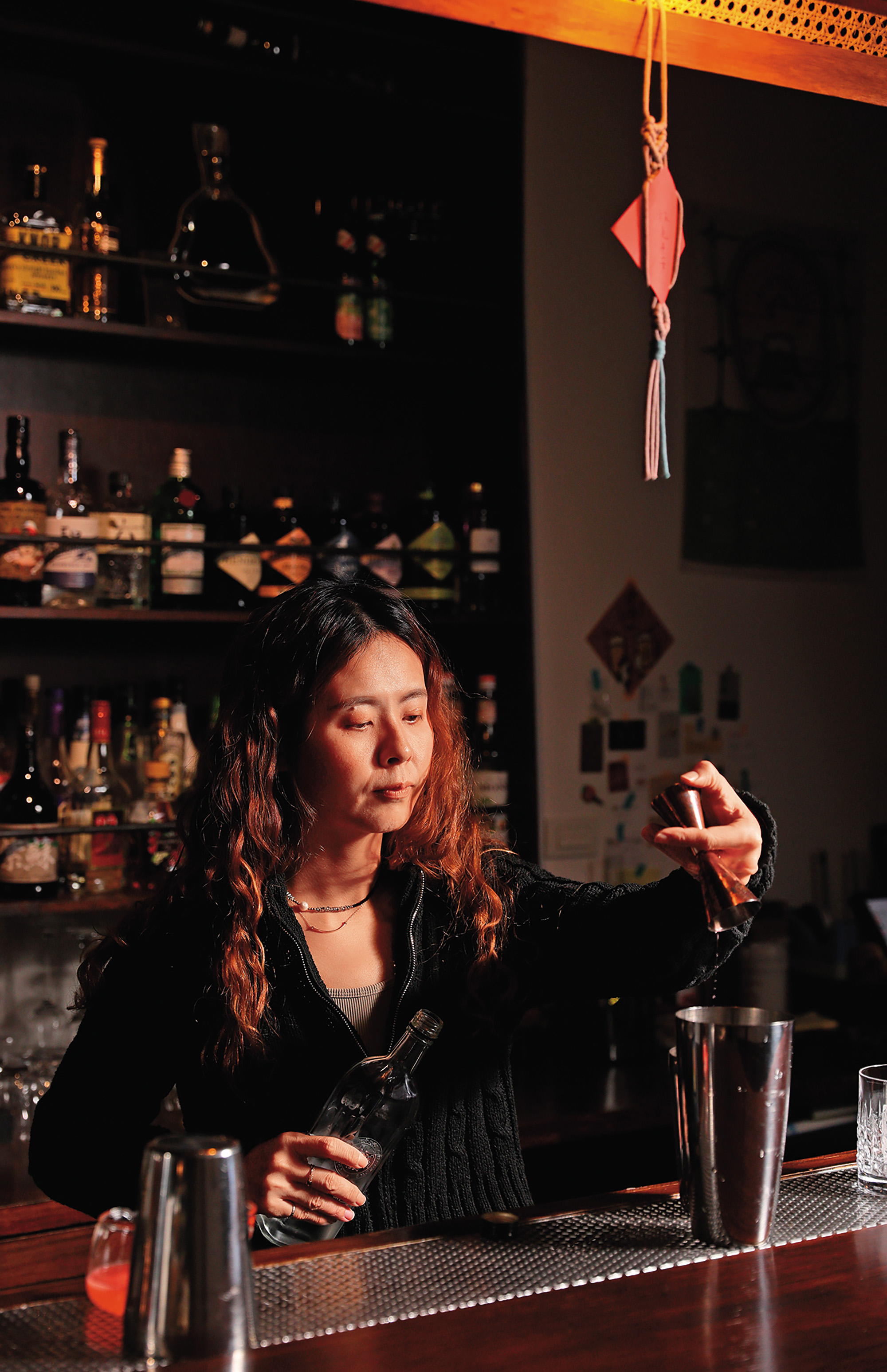 斗酒這季酒單融入許多兒時記憶的滋味，包括桂花、麵茶與龍眼乾。
