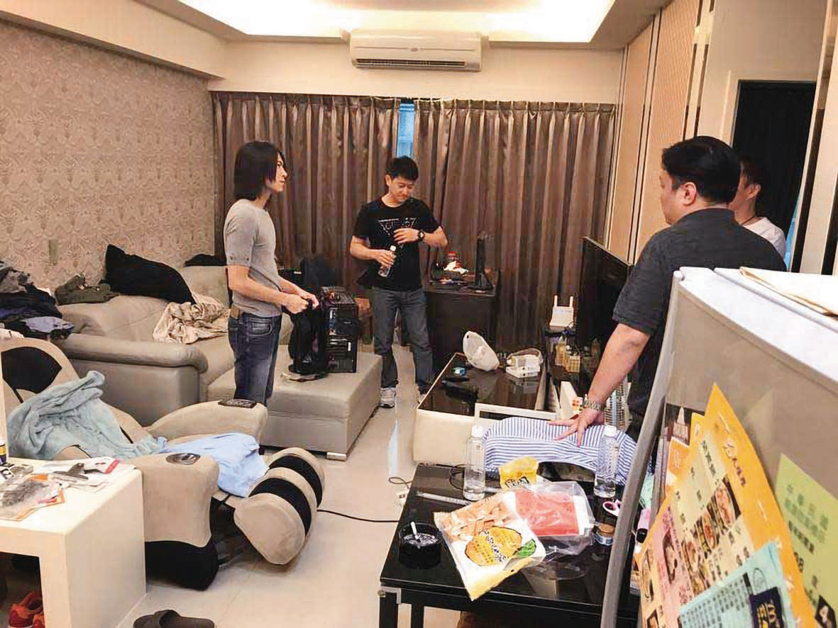 刑事警察局查獲規模最大的賭博集團就是「九州娛樂城」賭博網站，且前後查獲三次。（翻攝畫面）