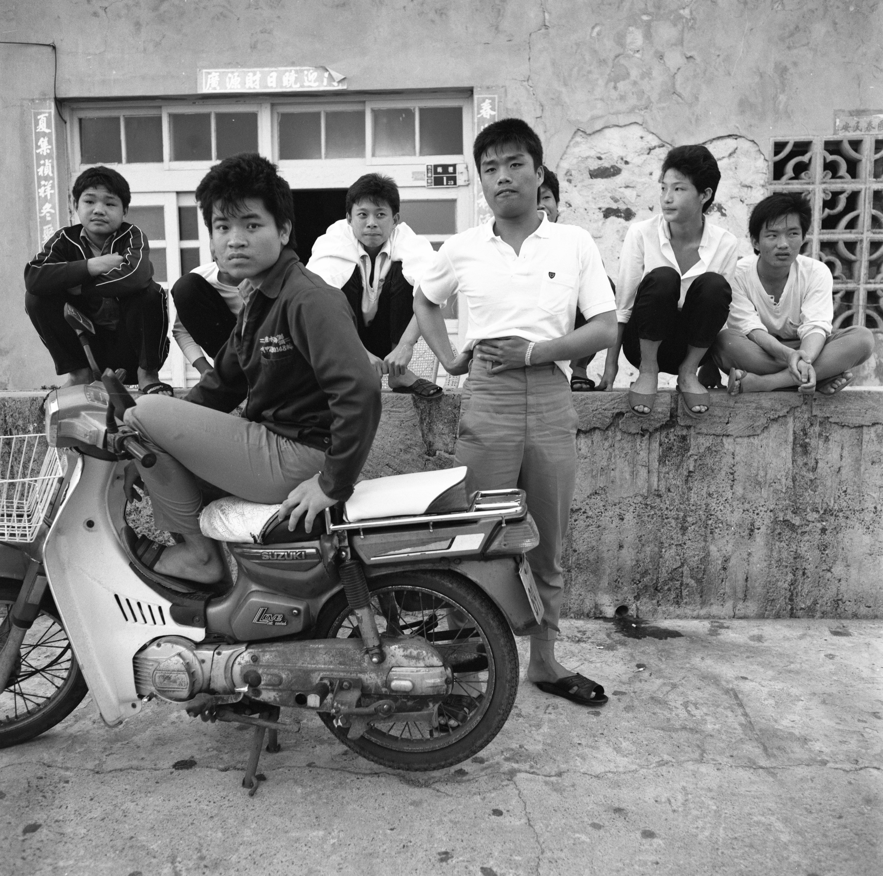 《鹹水煙-澎湖印記》系列,1990攝(謝三泰提供)