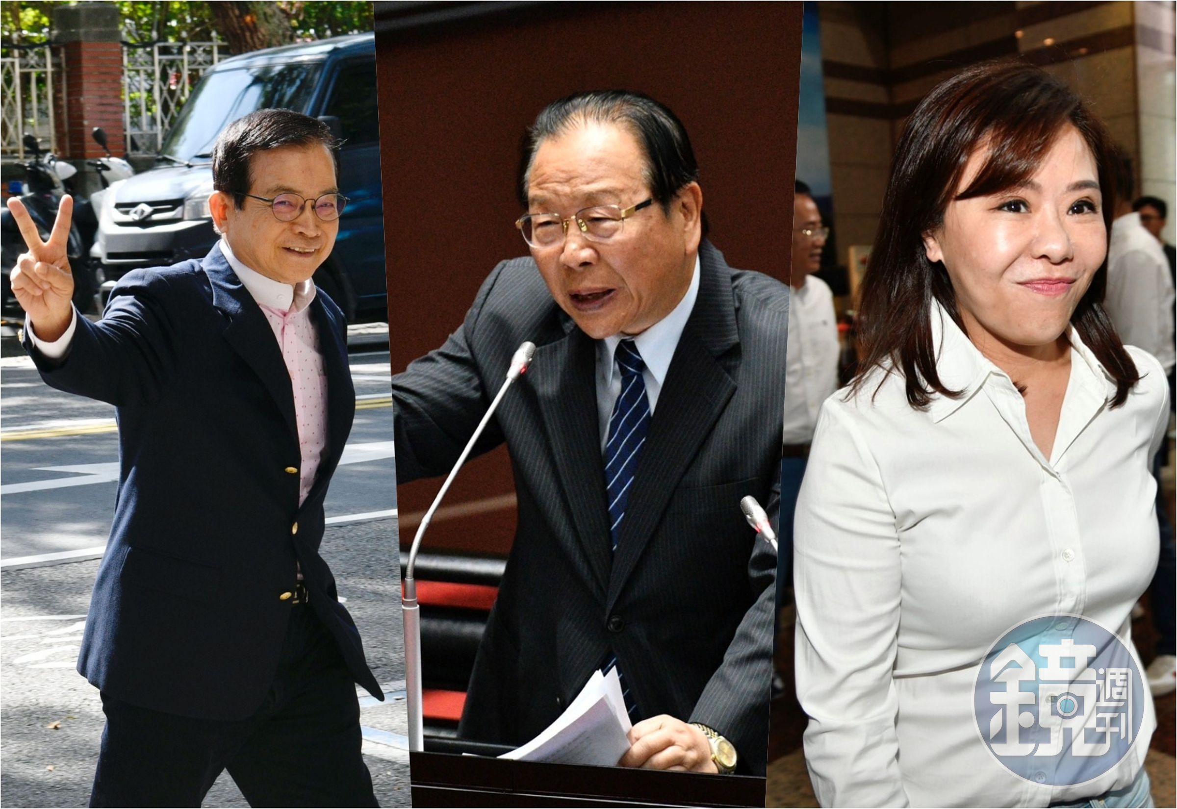 賴士葆、林德福、李彥秀被看好接任總召。(本刊資料照)