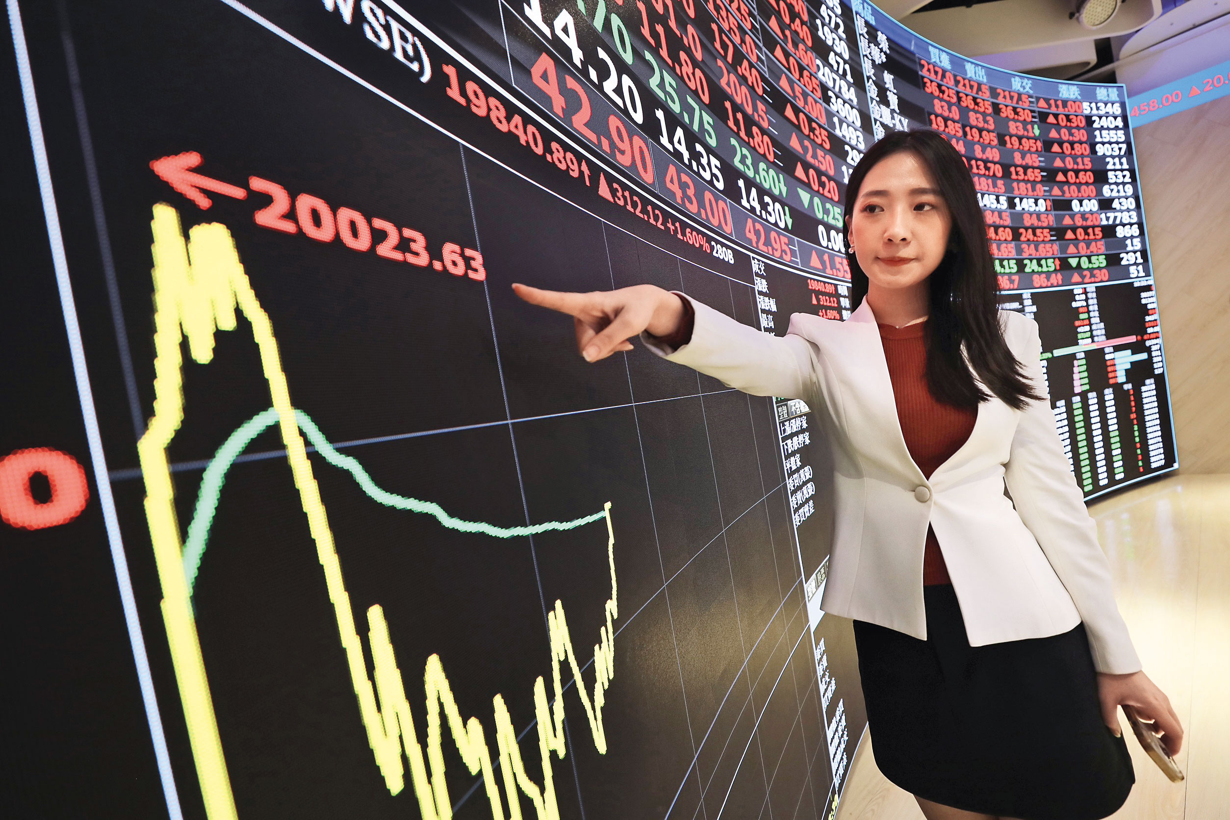 川普關稅政策反覆，也讓台股大洗三溫暖。