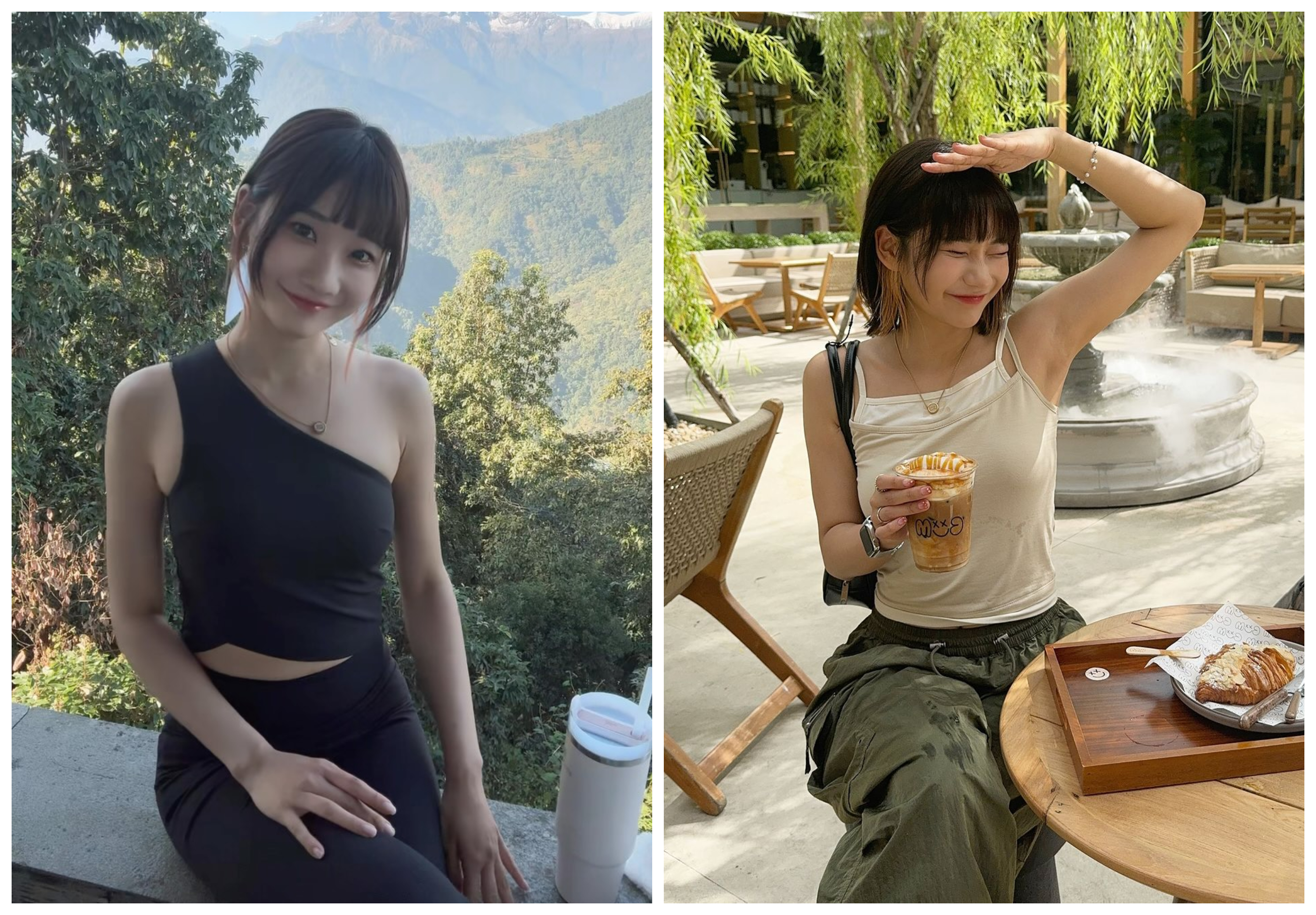 愛莉莎莎近日在東南亞國家旅遊。（翻攝愛莉莎莎IG）