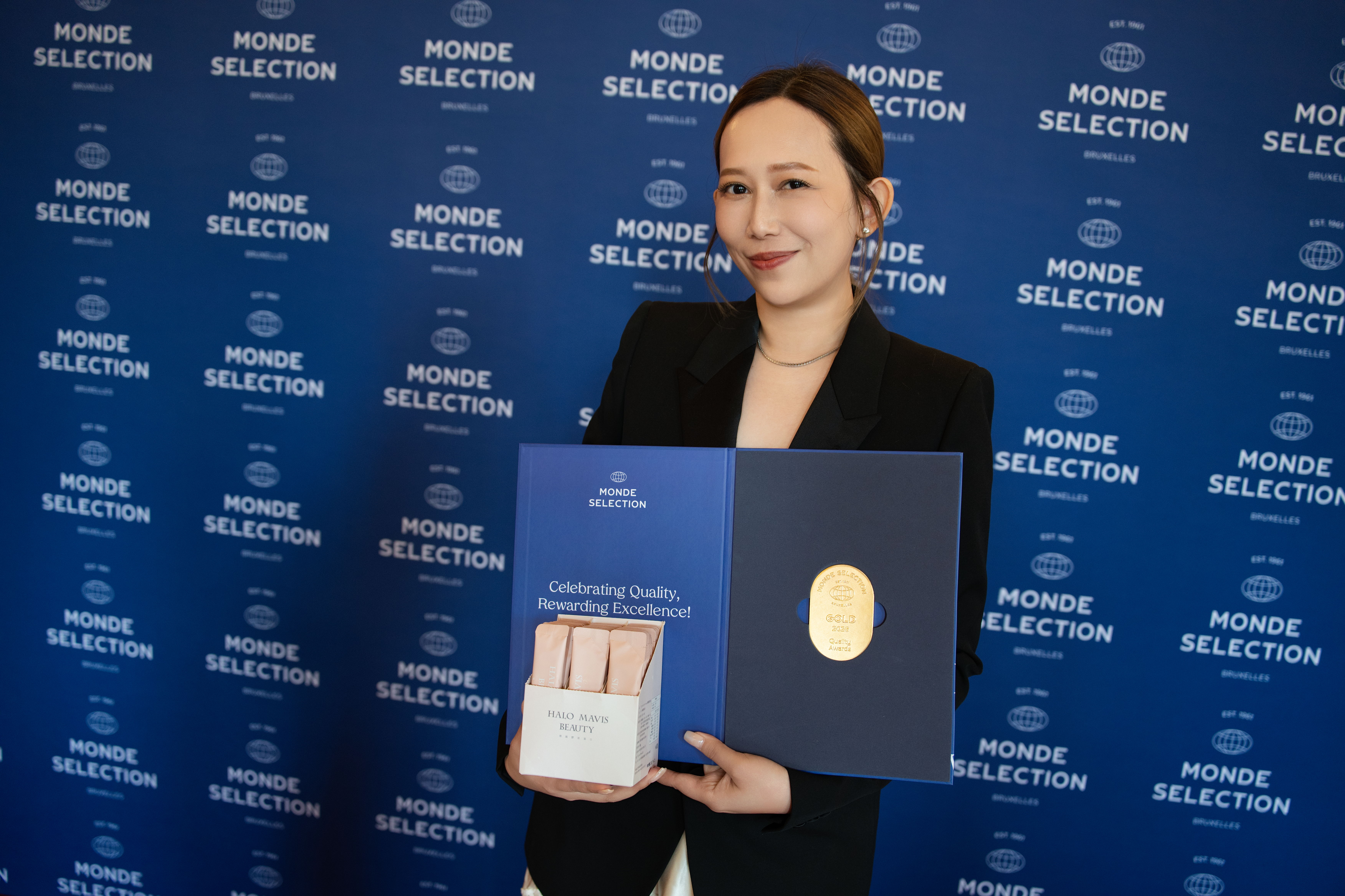 瑪菲司(Mavis)旗下四項保健品獲2026世界品質大獎(Monde Selection)國際肯定。(圖/菲娛樂文創提供)