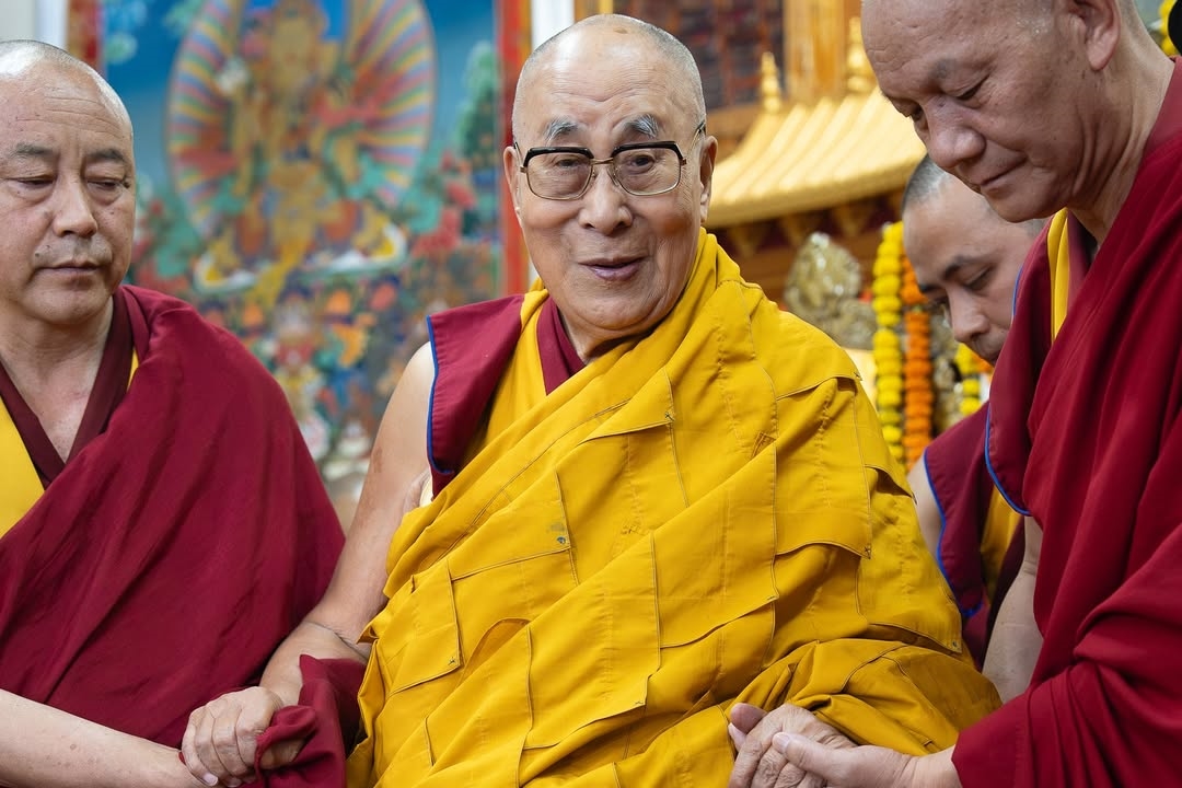 達賴喇嘛今透過影片宣布，自己死後將會轉世。（翻攝自dalailama IG）