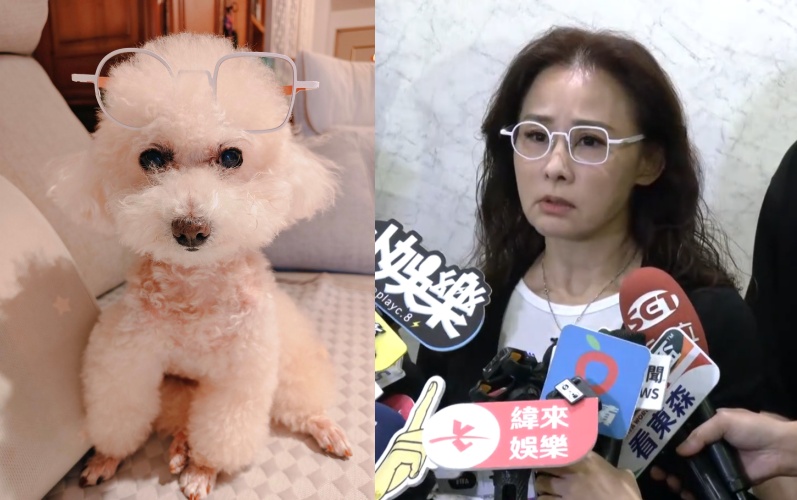 兵家綺前往已故摯友傅子純的靈堂弔唁捻香時,因配戴一副「一邊圓、一邊方」的白色造型眼鏡,意外遭到部分網友質疑場合不妥,兵家綺昨正式透過臉書發文強硬反擊。(翻攝自兵家綺臉書、鏡新聞提供)