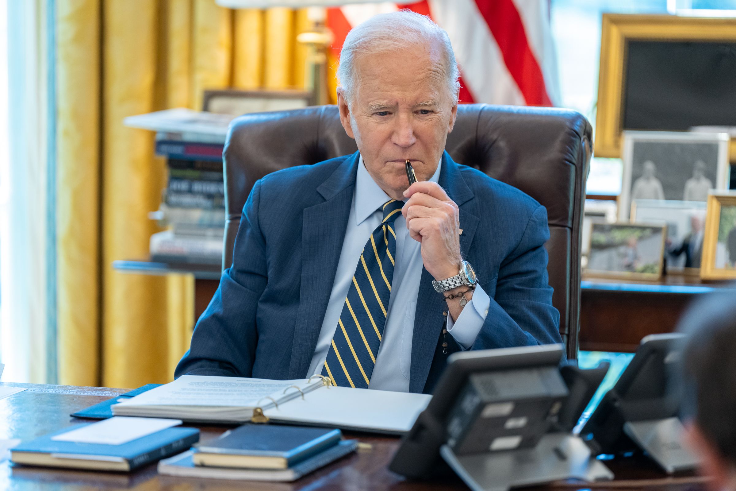 美國總統拜登(Joe Biden)將在本週稍晚發表全國演說。(翻攝自X@POTUS)