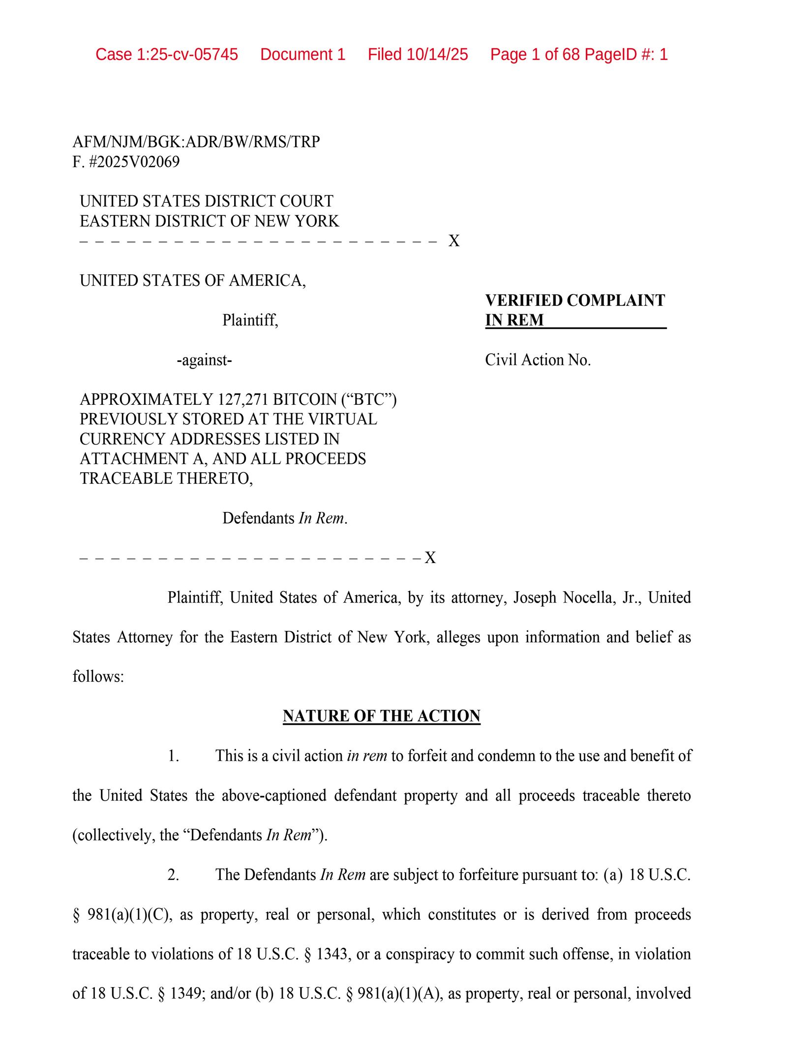 本刊取得美國聯邦檢察官起訴陳志的68頁內容，顯示太子集團以跨國組織方式在全球各地進行電信詐騙。（翻攝畫面）