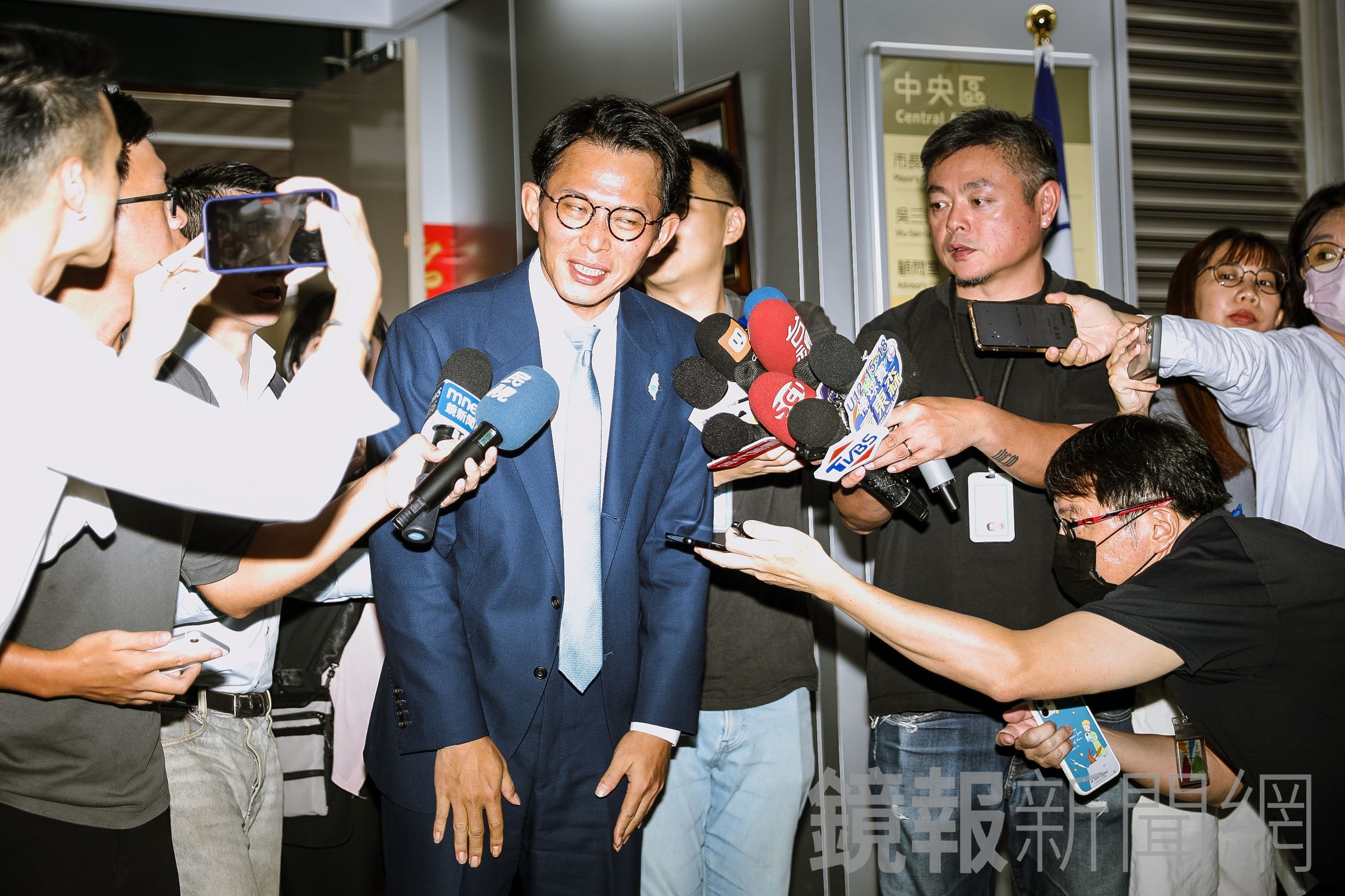 黃國昌表態選新北市長，但國民黨前祕書長李乾龍認為，國民黨交棒人選應該以黨內優先。（鏡報鄒保祥）