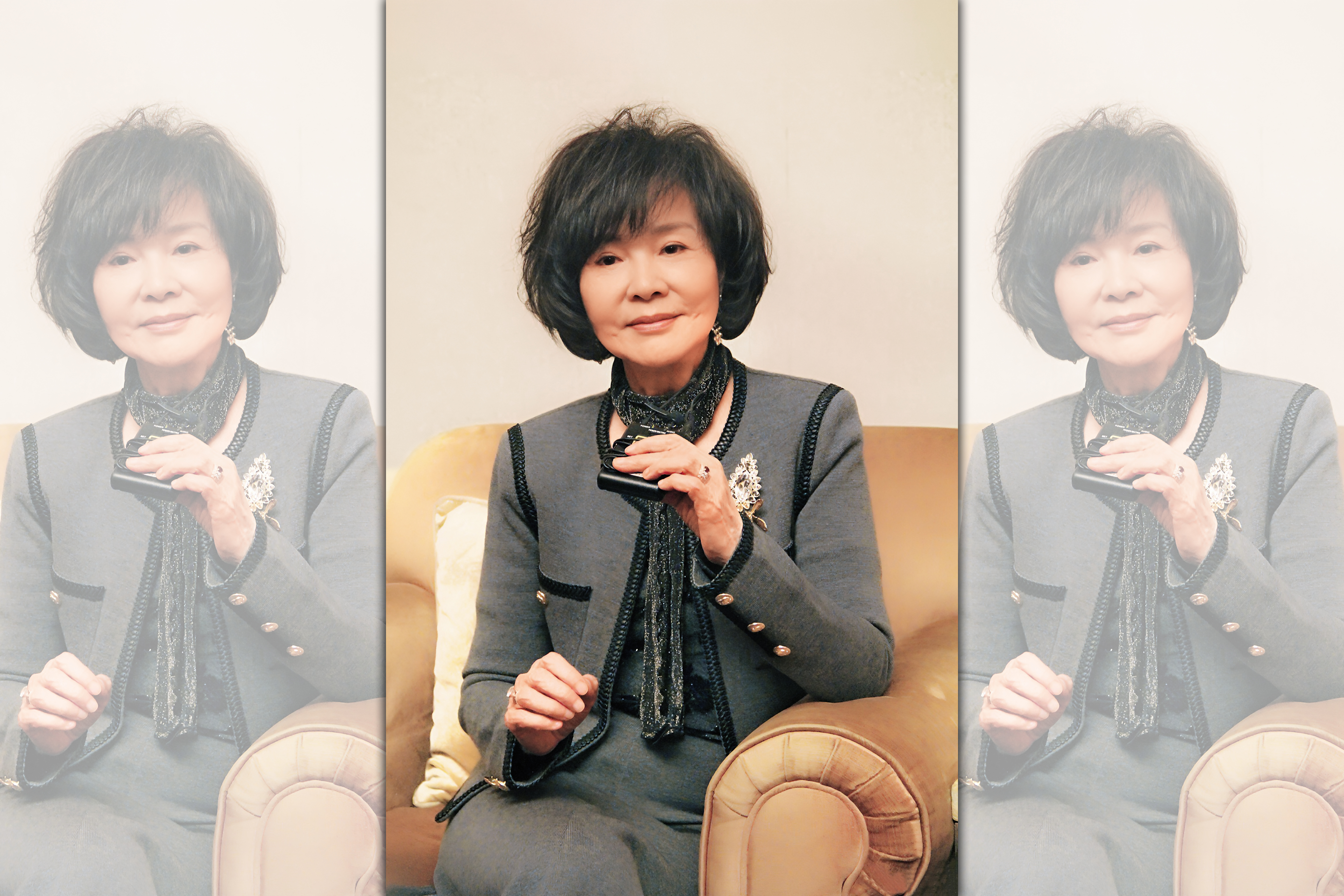 高齡81歲的歸亞蕾，悄悄自美返台接拍電影《拾光》，電影講述阿茲海默症老人的故事。（翻攝自歸亞蕾微博）