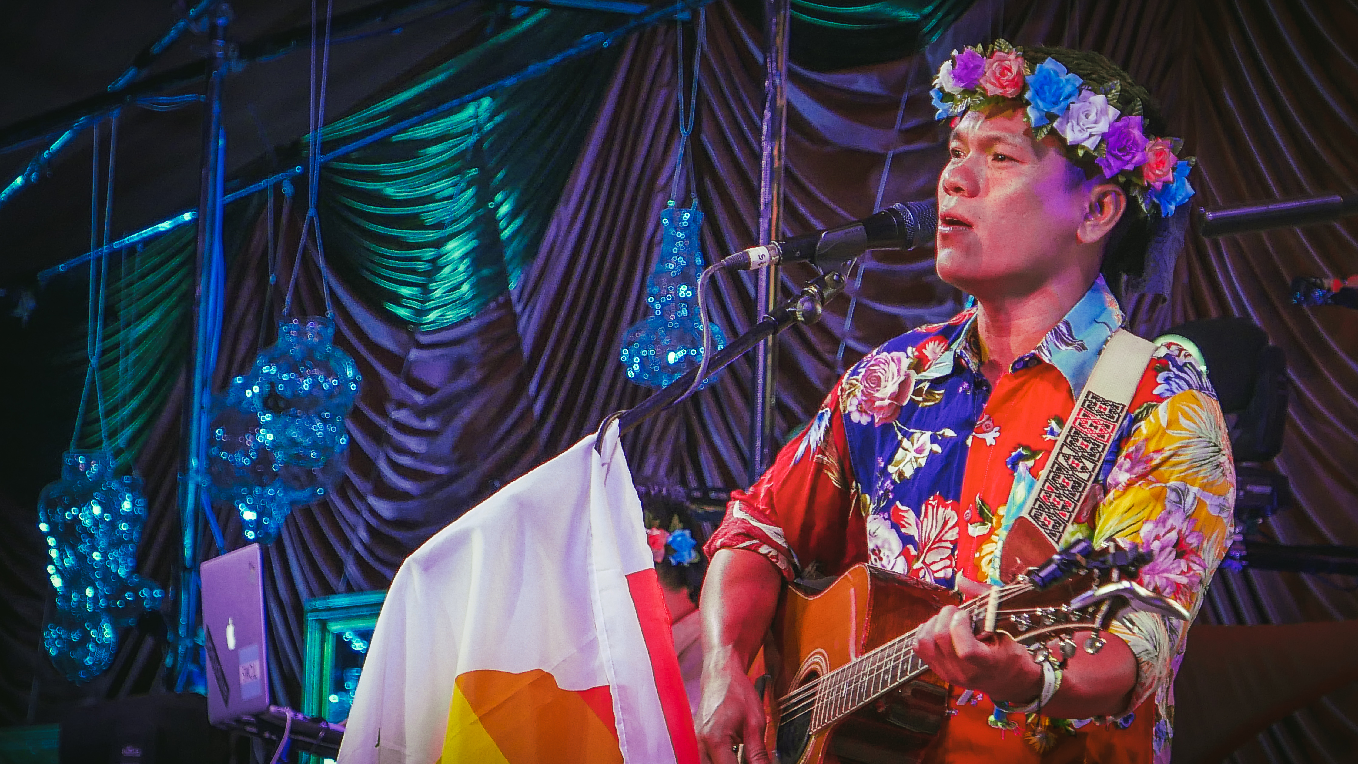 舒米恩2019年在Glastonbury Festival演出。(米大創意提供)