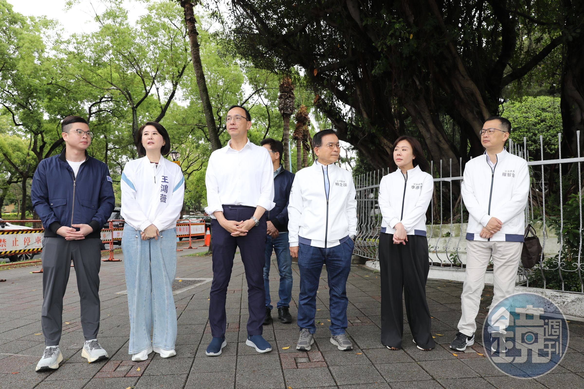 國民黨現身聲援黃呂錦茹。