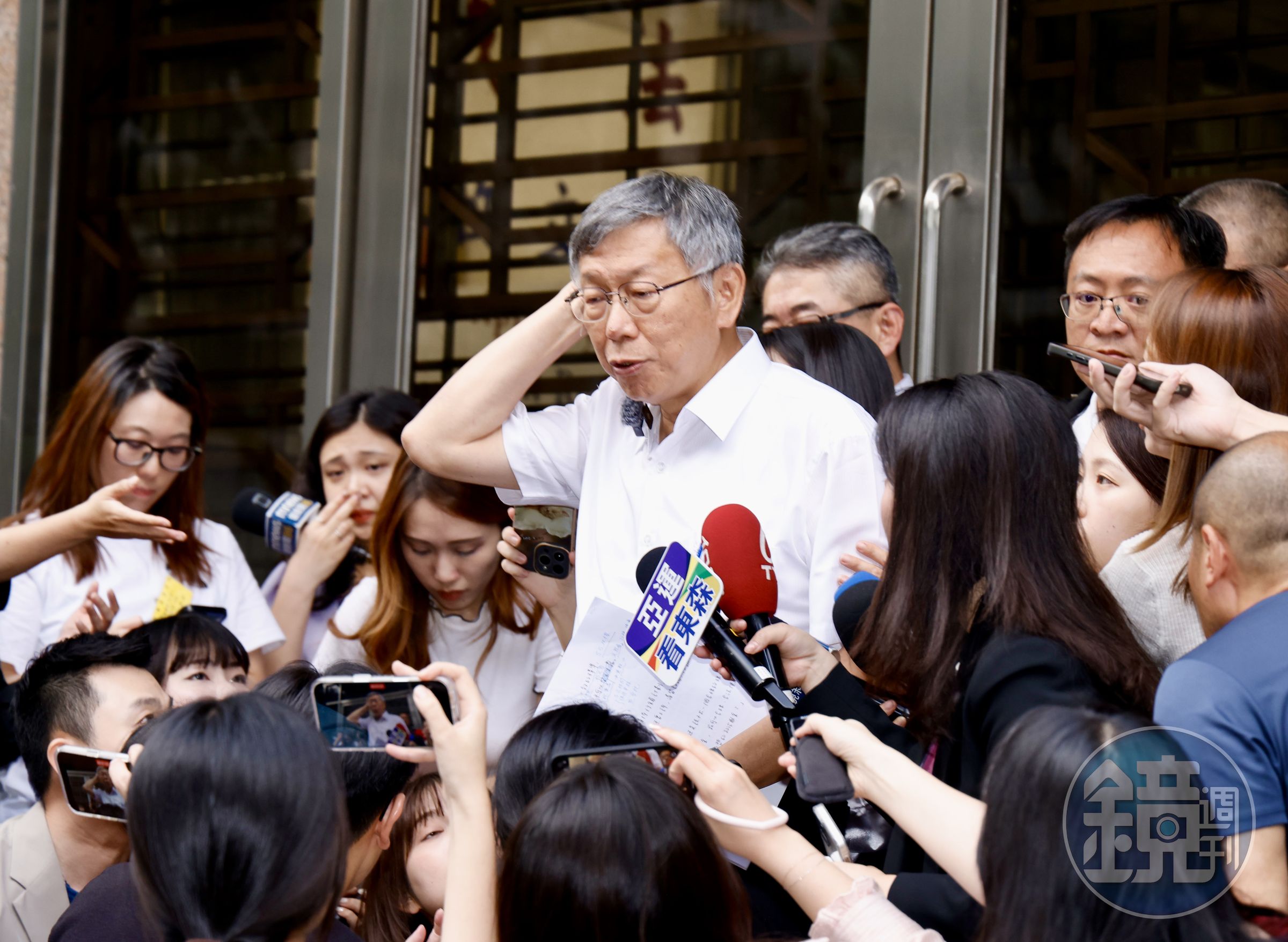 柯文哲二審出新招,面對戰友李文宗有意認罪,柯營要求複製卷證。(本刊資料照)