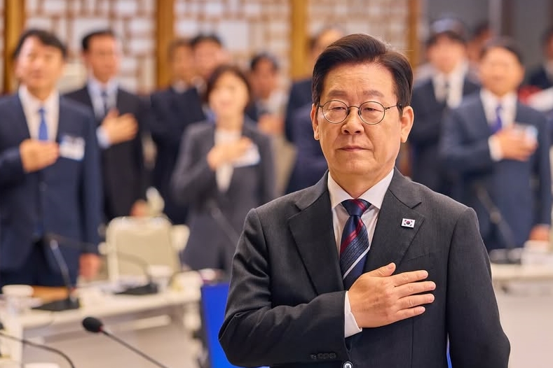 南韓總統李在明今正式向179位罹難者的家屬們致上最深切歉意。資料照(翻攝自李在明IG)