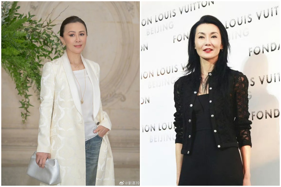 張曼玉、劉嘉玲與梁朝偉之間的感情糾葛是經典娛樂話題。（翻攝自微博）