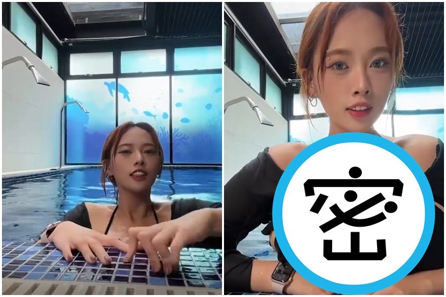 網友在臉書社團「爆廢1公社」分享養眼短片，本尊馬上被網友搜出。（翻攝自IG@infini_abc）