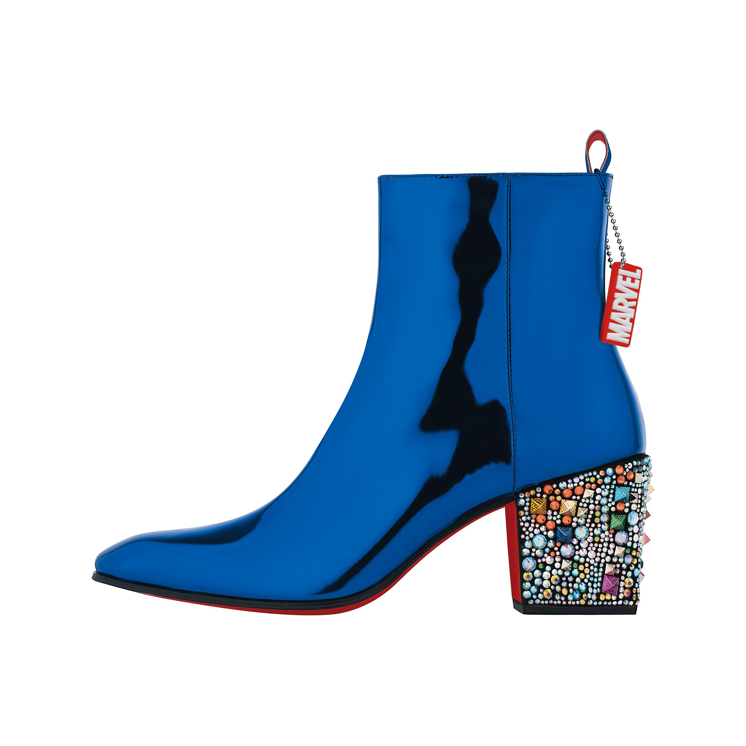 膠囊系列短靴。價格店洽(Christian Louboutin提供)