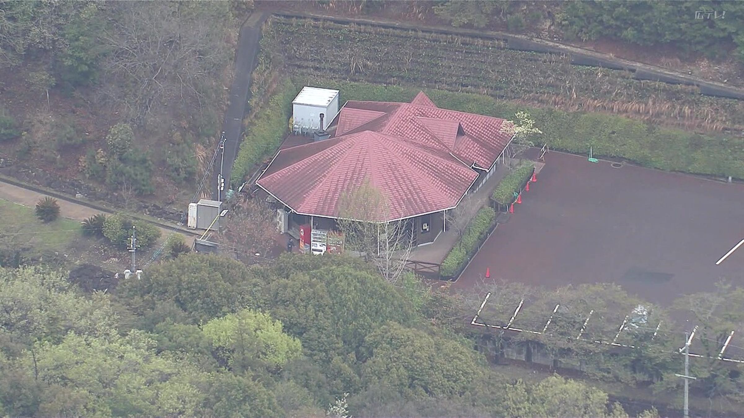 1名東京上班族於廣島府中町水分峽森林公園遭遇死劫。(翻攝自X@livedoornews)