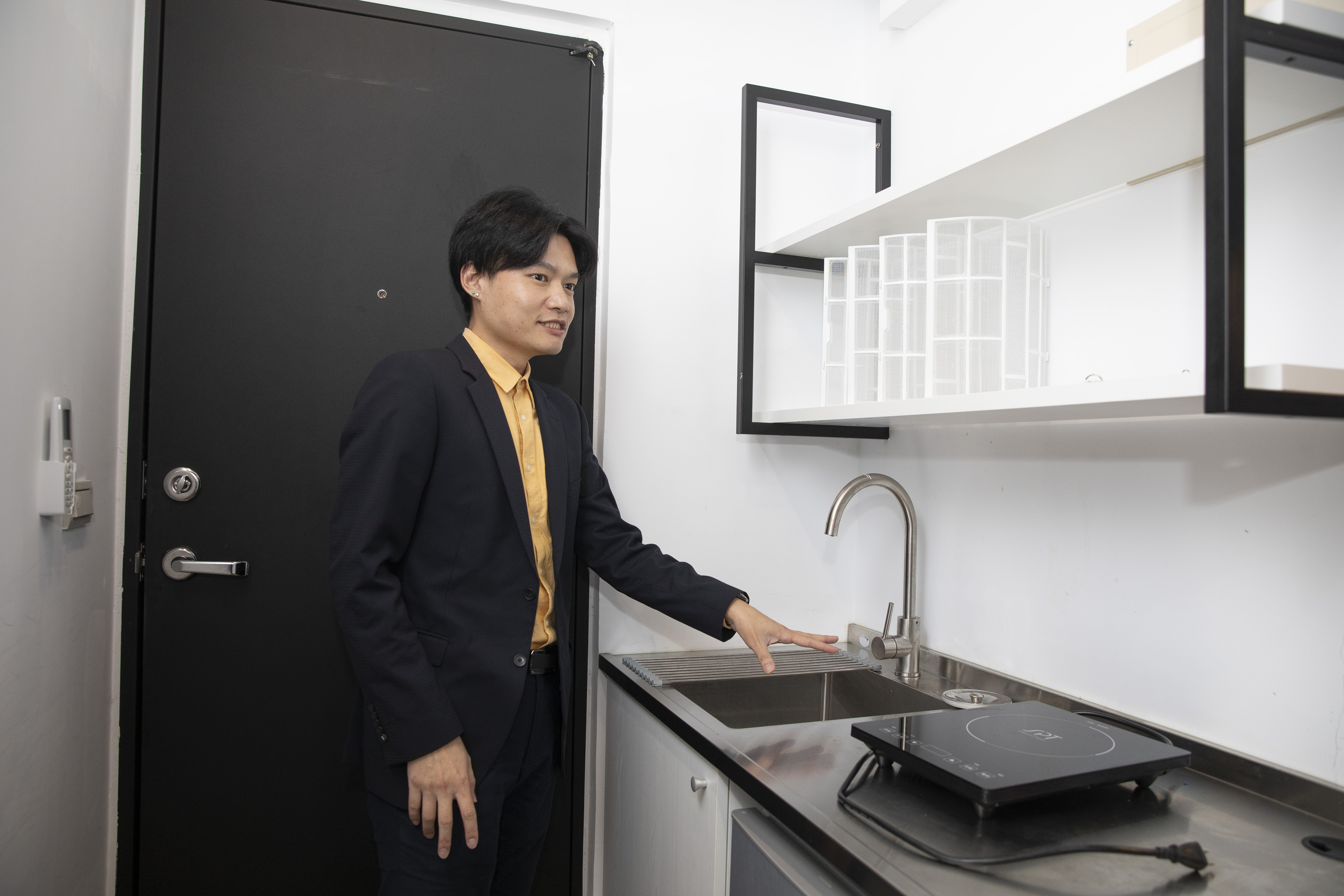 奶爸變身包租公，林泰博買屋收租已有7年時間，他認為老宅20多坪是最佳物件。