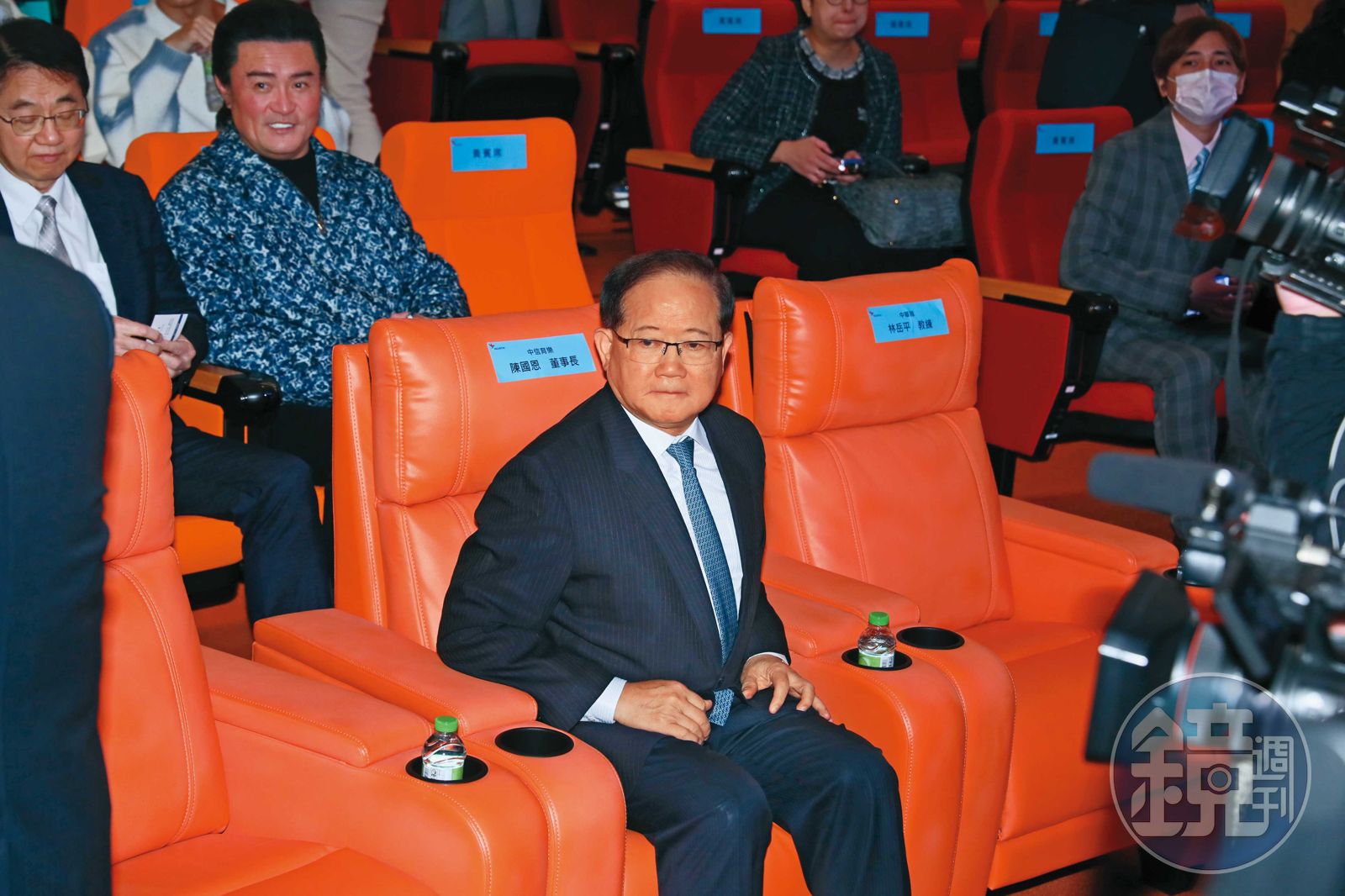中信育樂董事長陳國恩（圖）被點名，在辜仲諒任滿後接棒協理事長