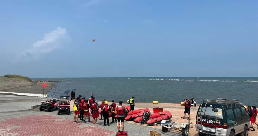 台中市大安濱海樂園3日發生溺水意外，王姓高中溺水身亡，爸媽悲憤提告。（翻攝畫面）