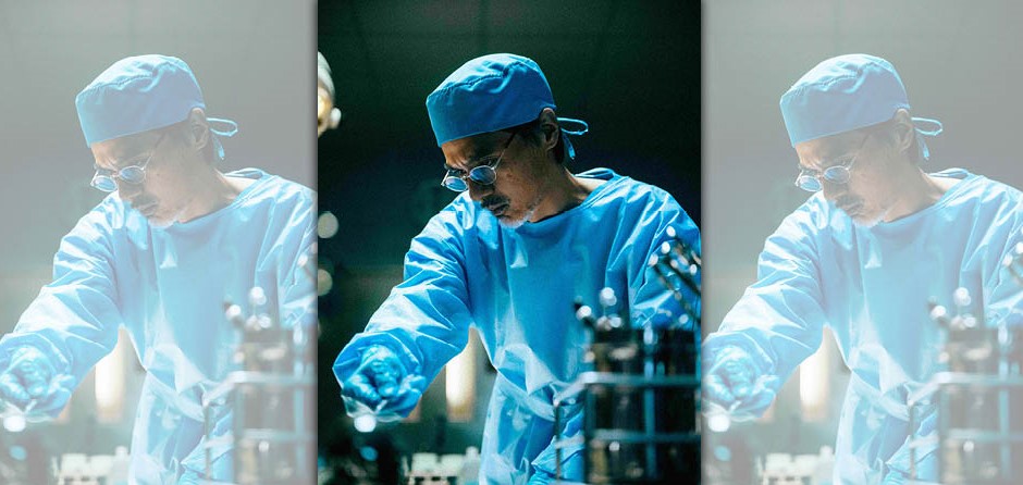 馮德倫飾演專業法醫，在劇中不時為警方提供關鍵證據尤其帥氣亮眼。（海棠果影業）