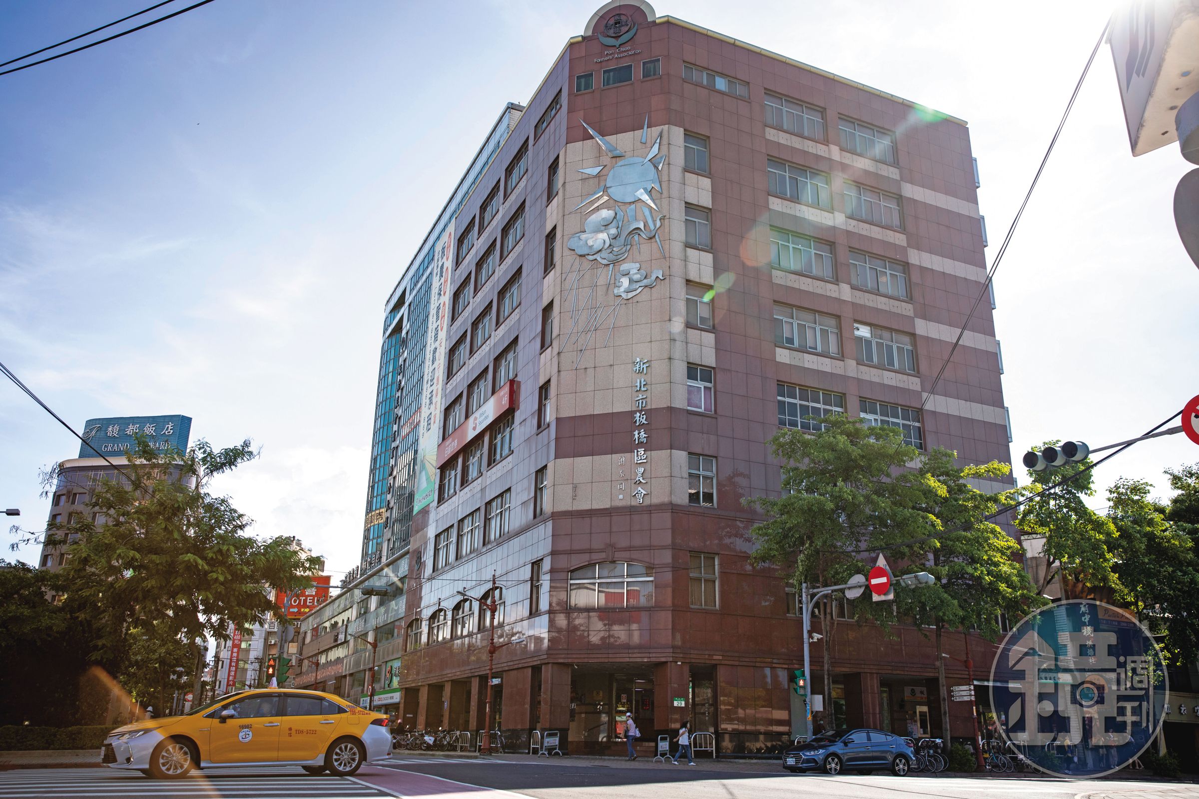 新北市板橋區農會(圖)總資產逾六百億元,是全台最有錢的農會。