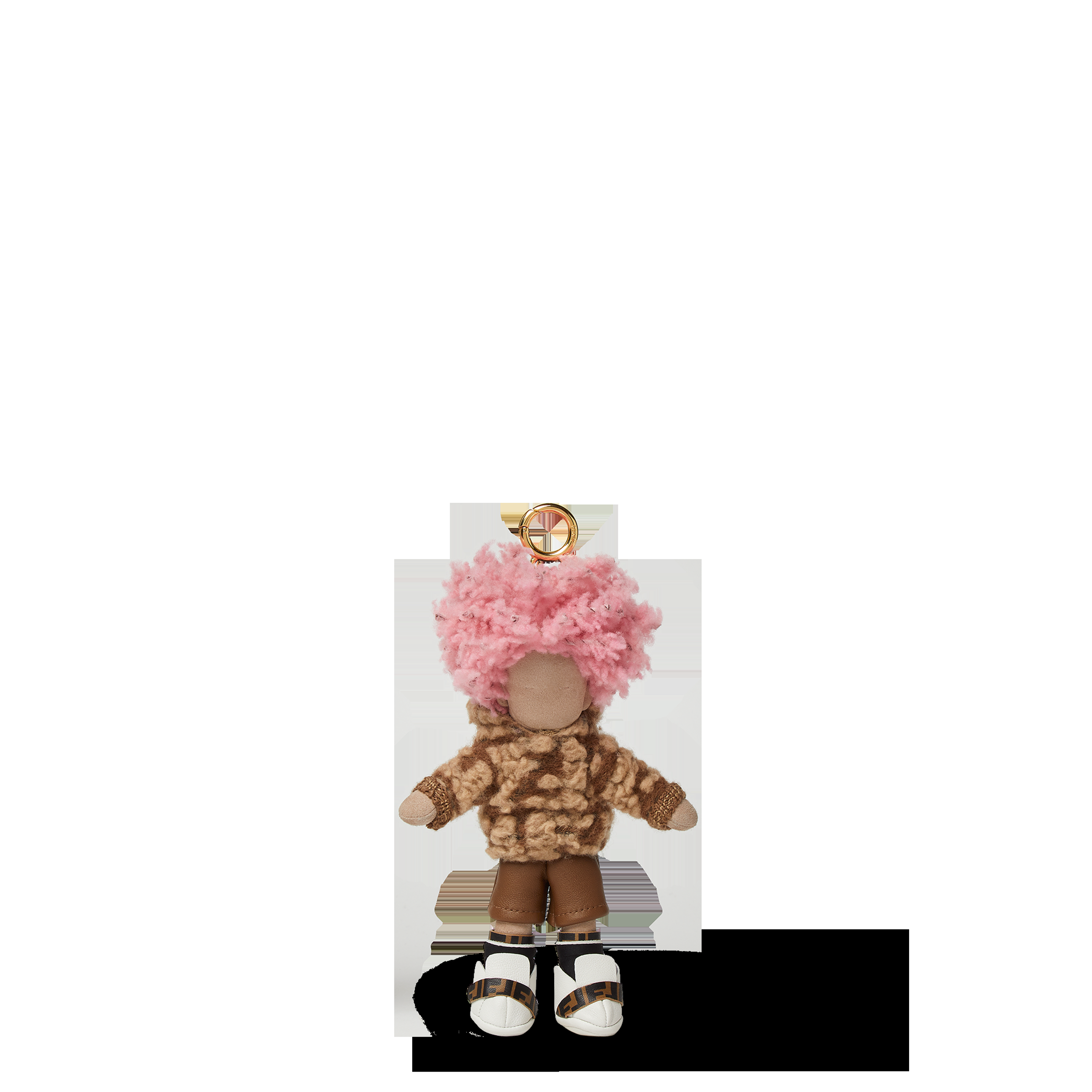 宋雨琦喜歡的「爆炸頭」FENDI BFForever吊飾(Bread)。NT$36,200(FENDI提供)
