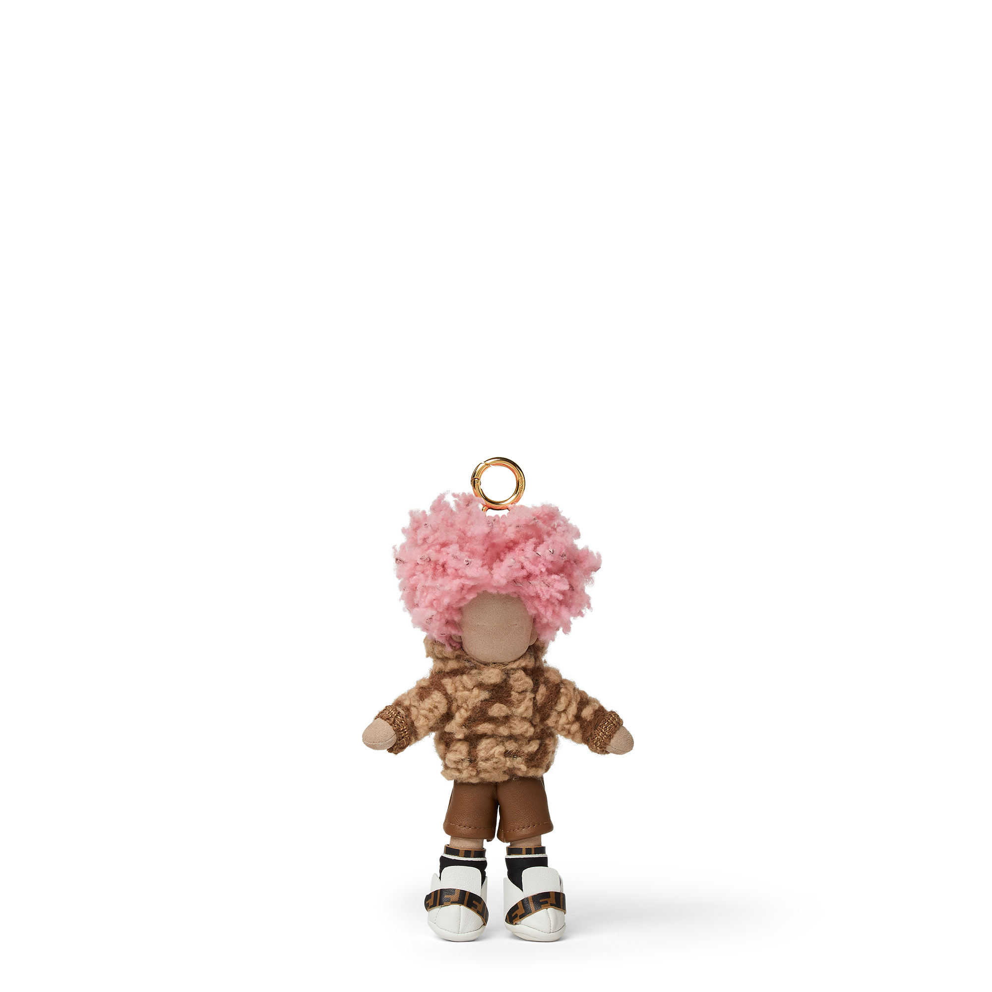 宋雨琦喜歡的「爆炸頭」FENDI BFForever吊飾(Bread)。NT$36,200（FENDI提供）