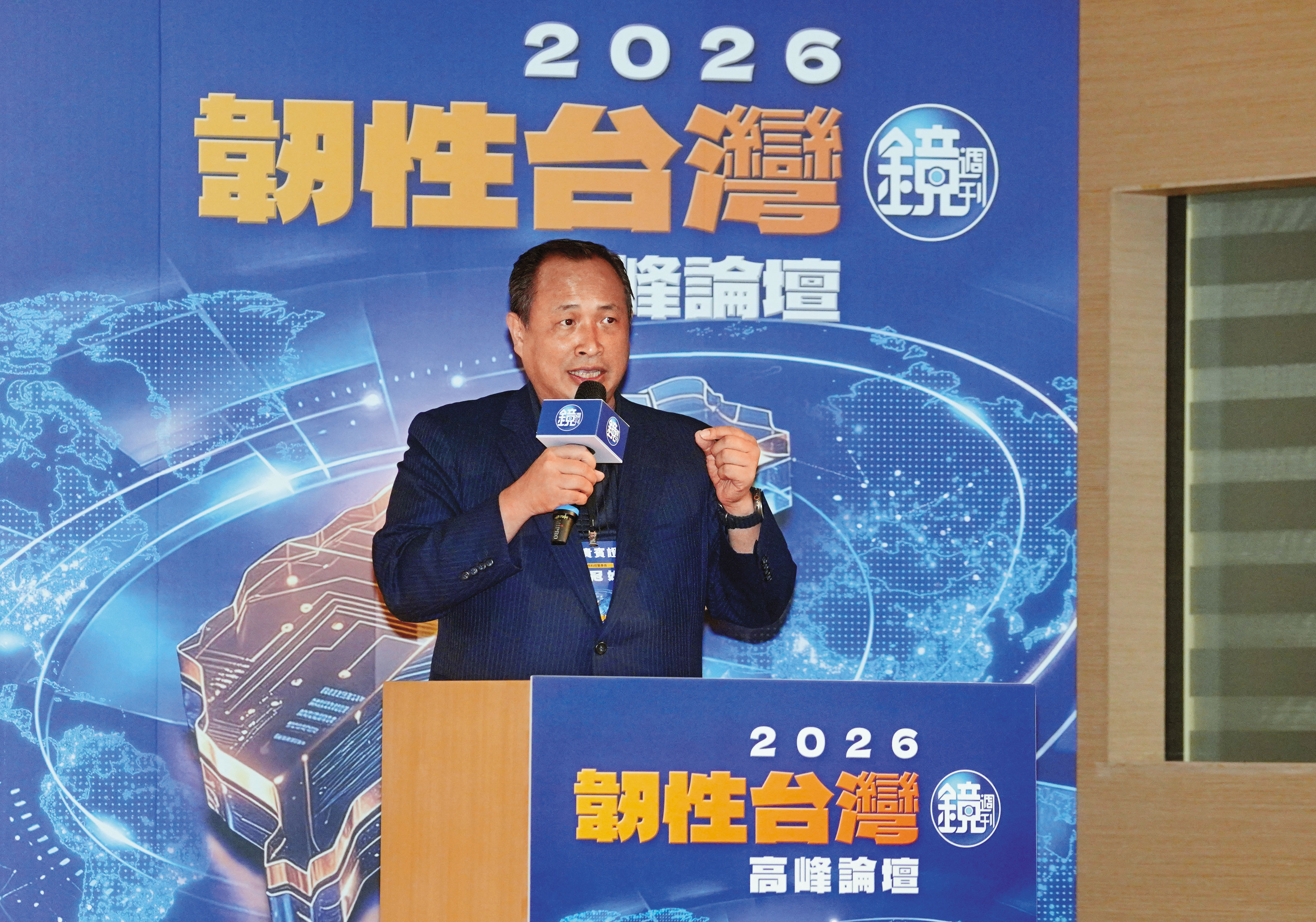 雷虎科技持續研發智慧無人載具,提升國防與產業韌性。下圖為雷虎科技董事長陳冠如。