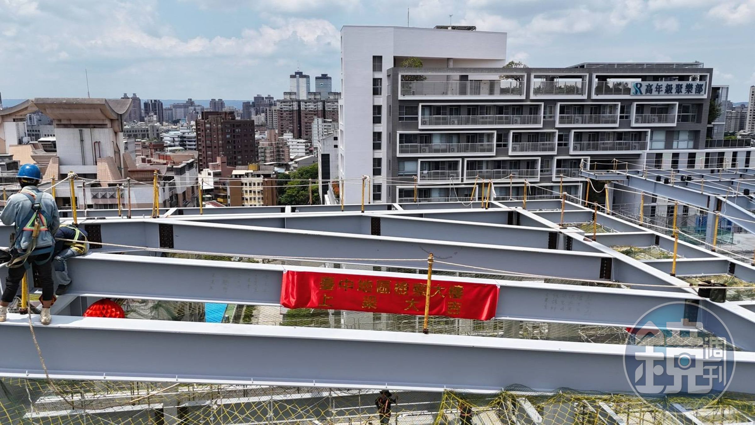 臺中地區檢察大樓新建工程又向前跨出堅實一步。(中檢提供)