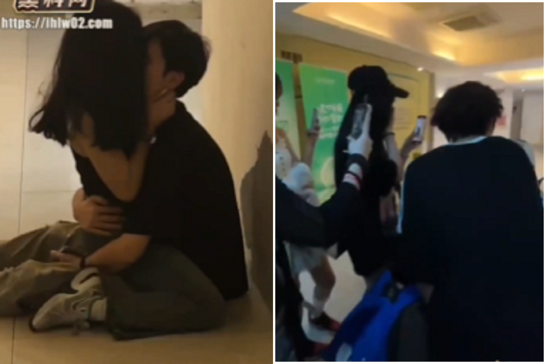 情侶忍不住了！情欲衝腦公然交歡，眾人圍觀嗨翻。（翻自《黑料網》）