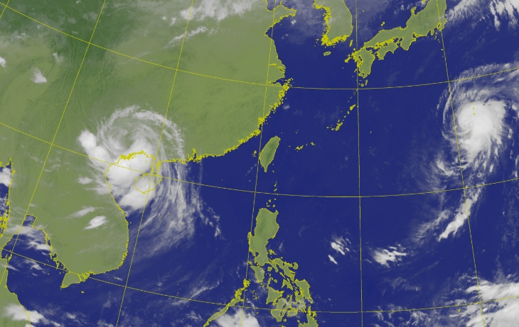 台灣大學大氣科學博士林得恩指出，這是多個原因才會導致全台最熱最落在內湖。（翻攝自中央氣象署官網）