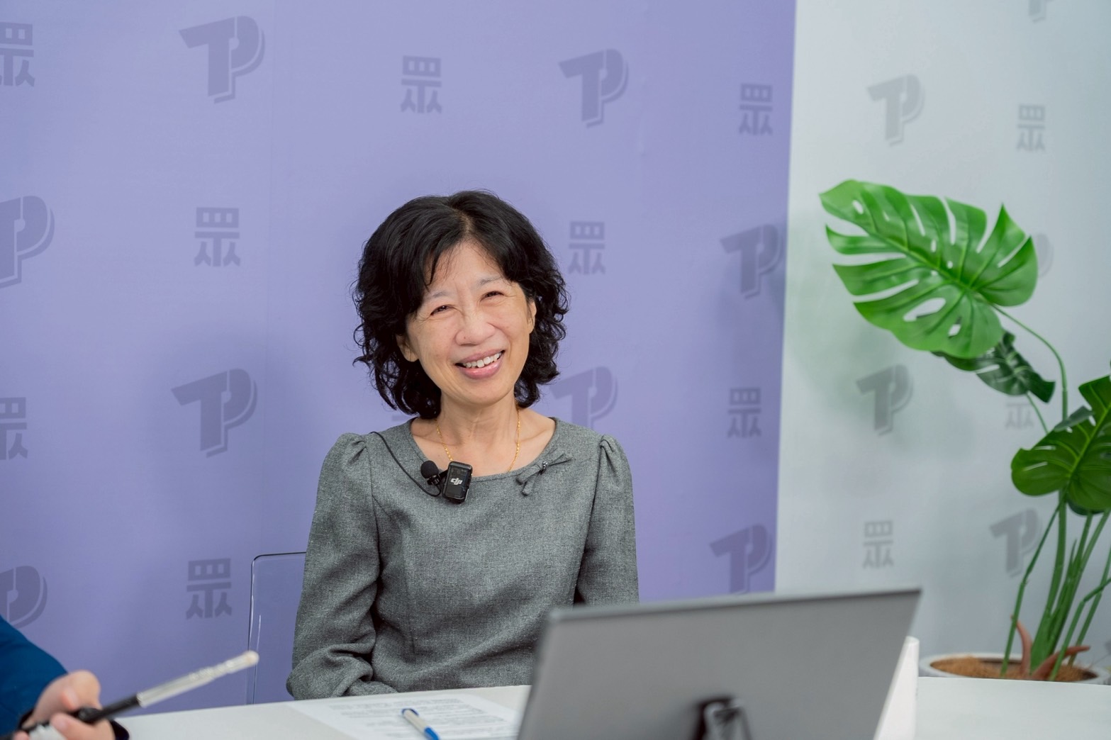 陳佩琪今日提及柯媽何瑞英叮嚀：「如果見到黃國昌，一定要跟他說謝謝。」柯文哲私下也說。「他說如果那時候沒有選出一個新的黨主席，只是一直代理來代理去，民眾黨早就垮掉了。」（民眾黨提供）