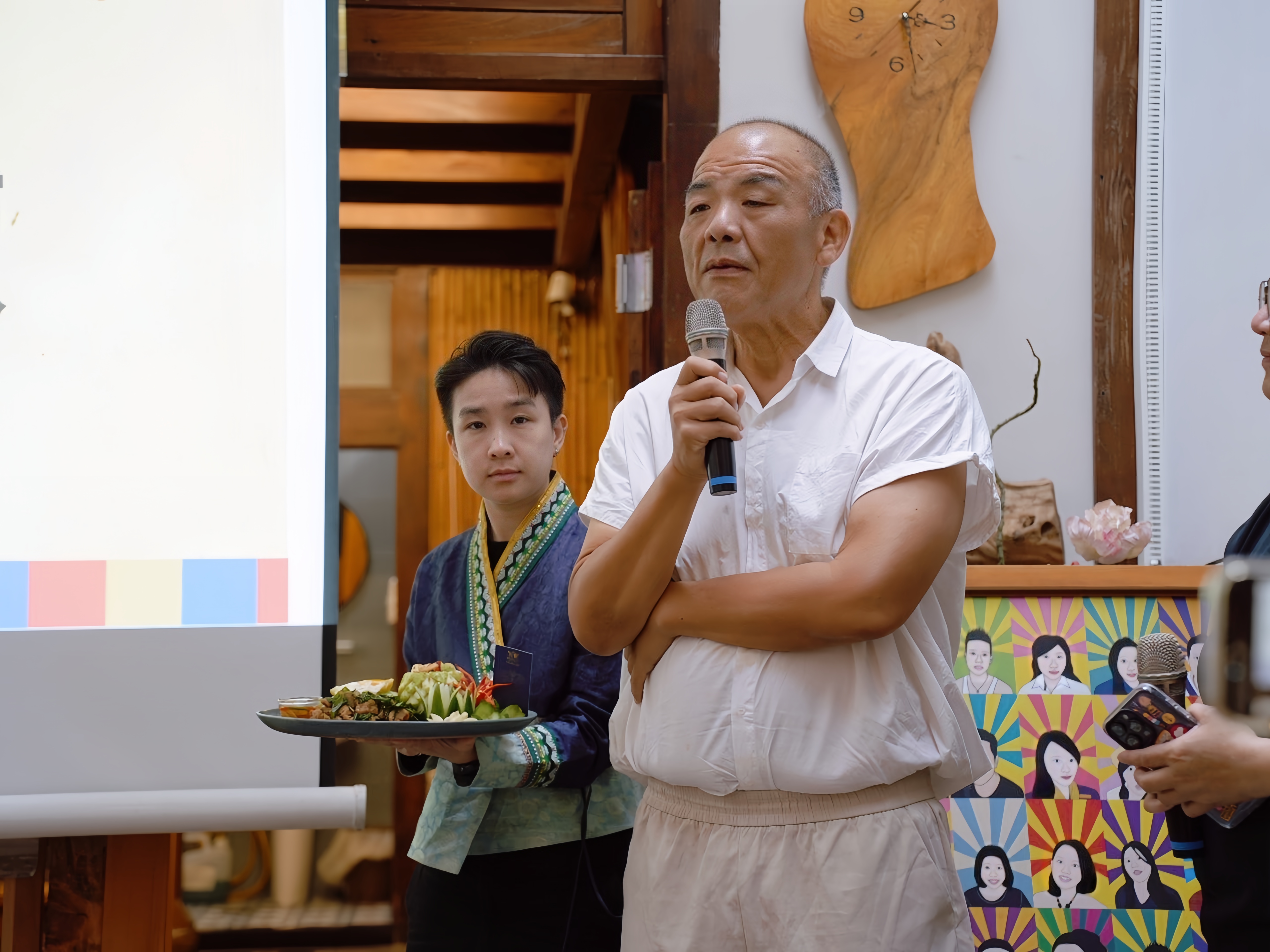 出席論壇的安娜與國王酒店品牌代表。（林聰明沙鍋魚頭提供）