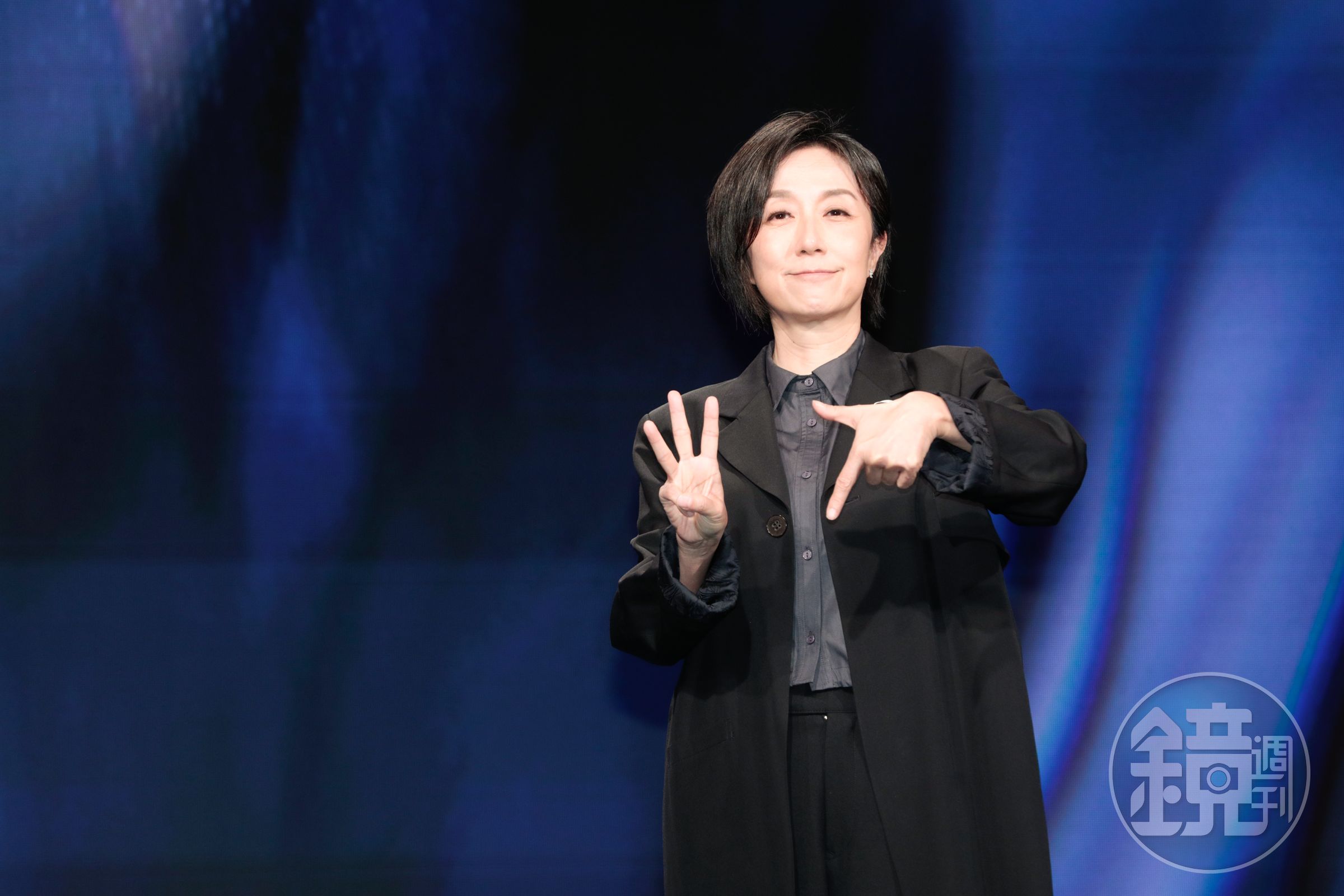 第37屆金曲獎評審團主席黃韻玲分析了今年入圍名單。(攝影/蕭志傑)