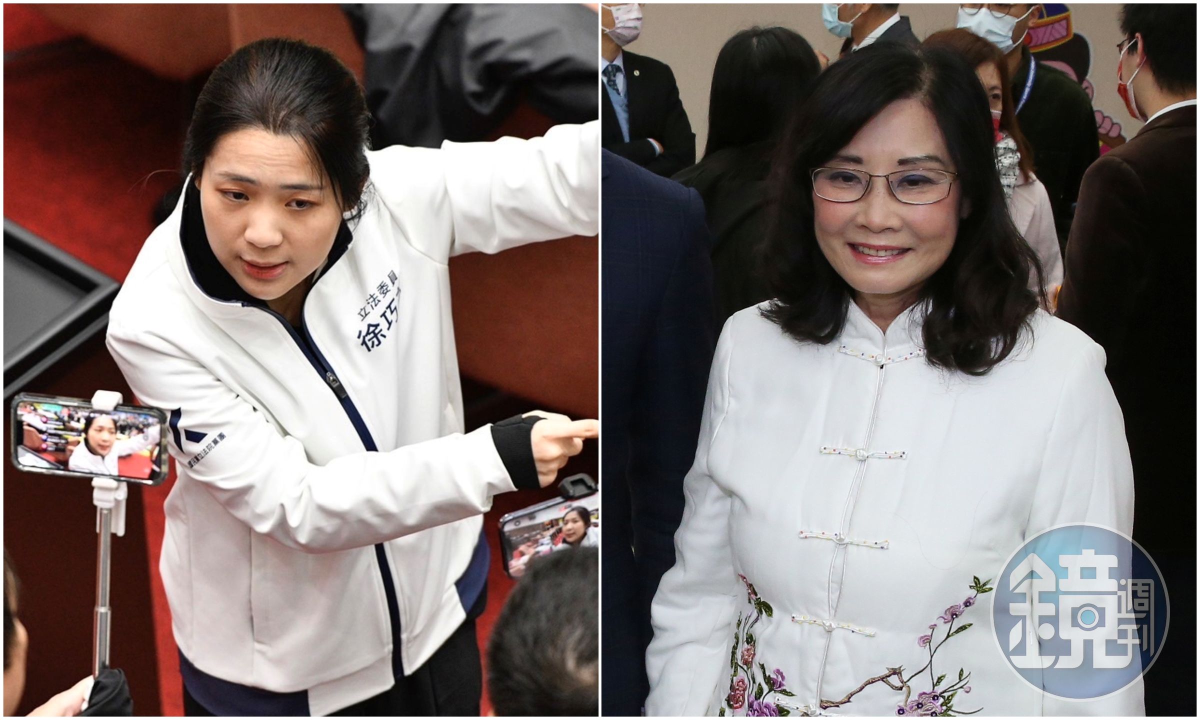 徐巧芯遭發起罷免案進入第二階段連署,秦慧珠認為就算徐被罷掉,費鴻泰回來選還是會贏,「費鴻泰相對沒那麼討人厭」。(本刊資料照)