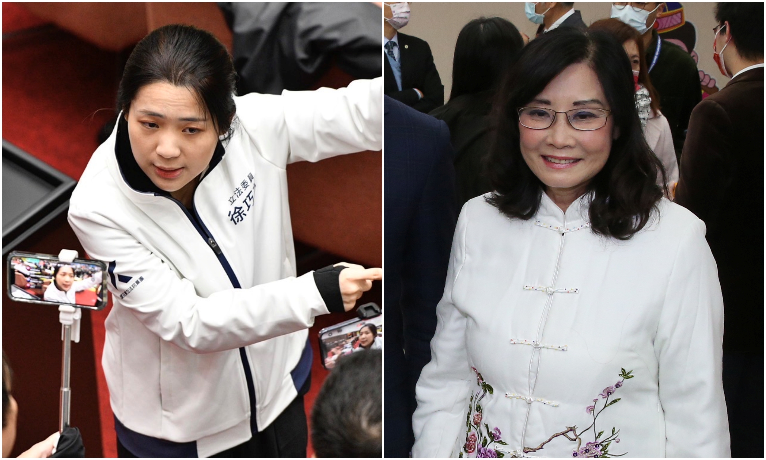 徐巧芯遭發起罷免案進入第二階段連署，秦慧珠認為就算徐被罷掉，費鴻泰回來選還是會贏，「費鴻泰相對沒那麼討人厭」。（本刊資料照）