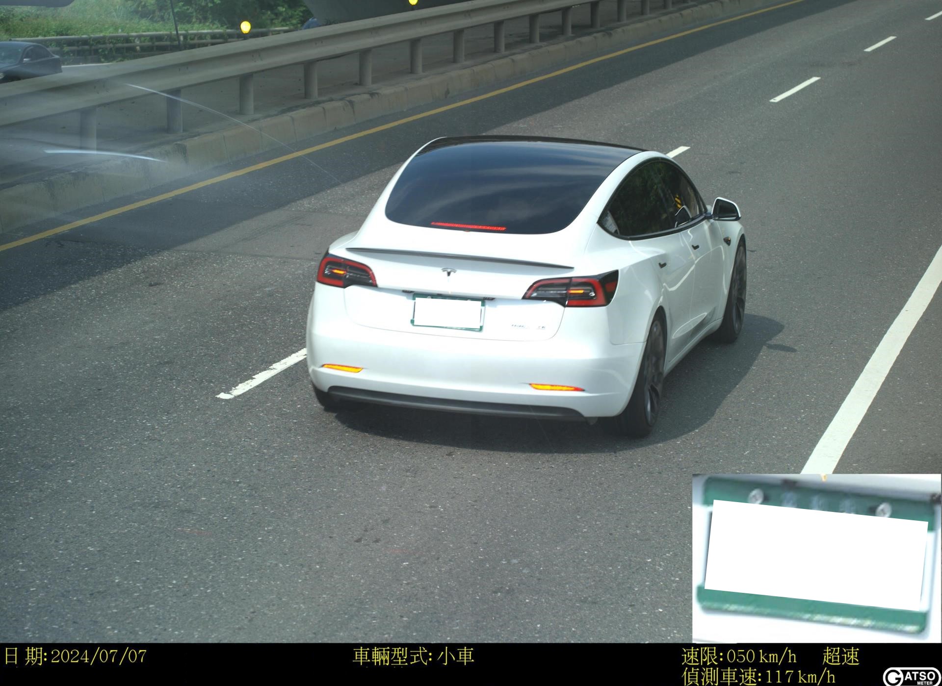 警方加強查緝嚴重超速。(警方提供)
