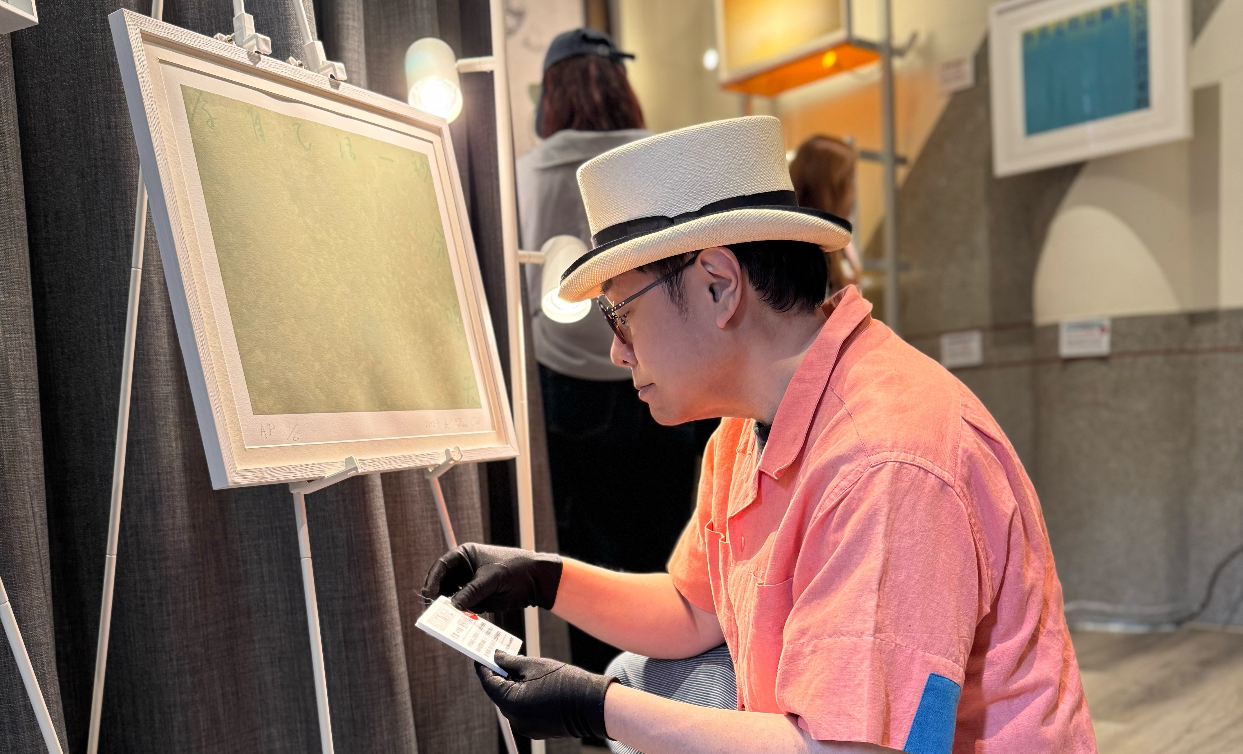 蔡康永個展決定延展到7月中。（潮洋行提供）