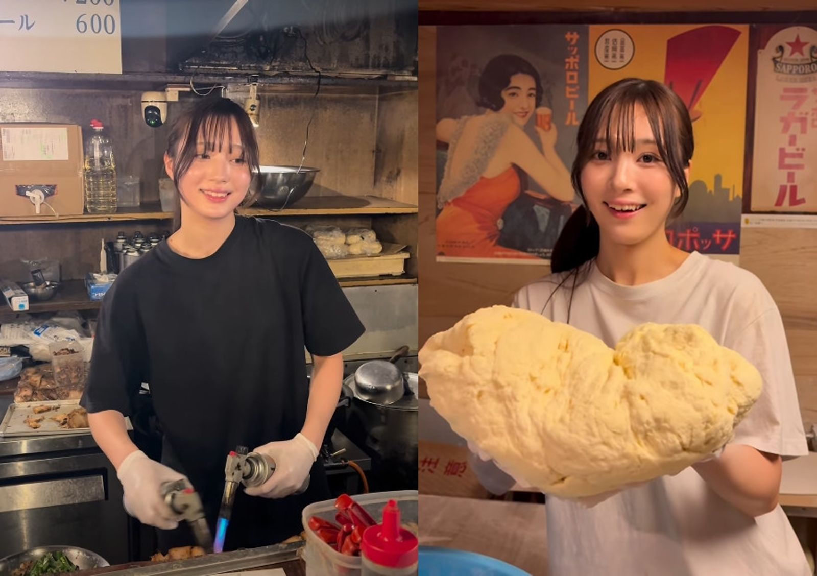 有片/白衣天使接手家業 絕美烏龍麵店長「俐落甩麵」片瘋傳 2800萬人朝聖
