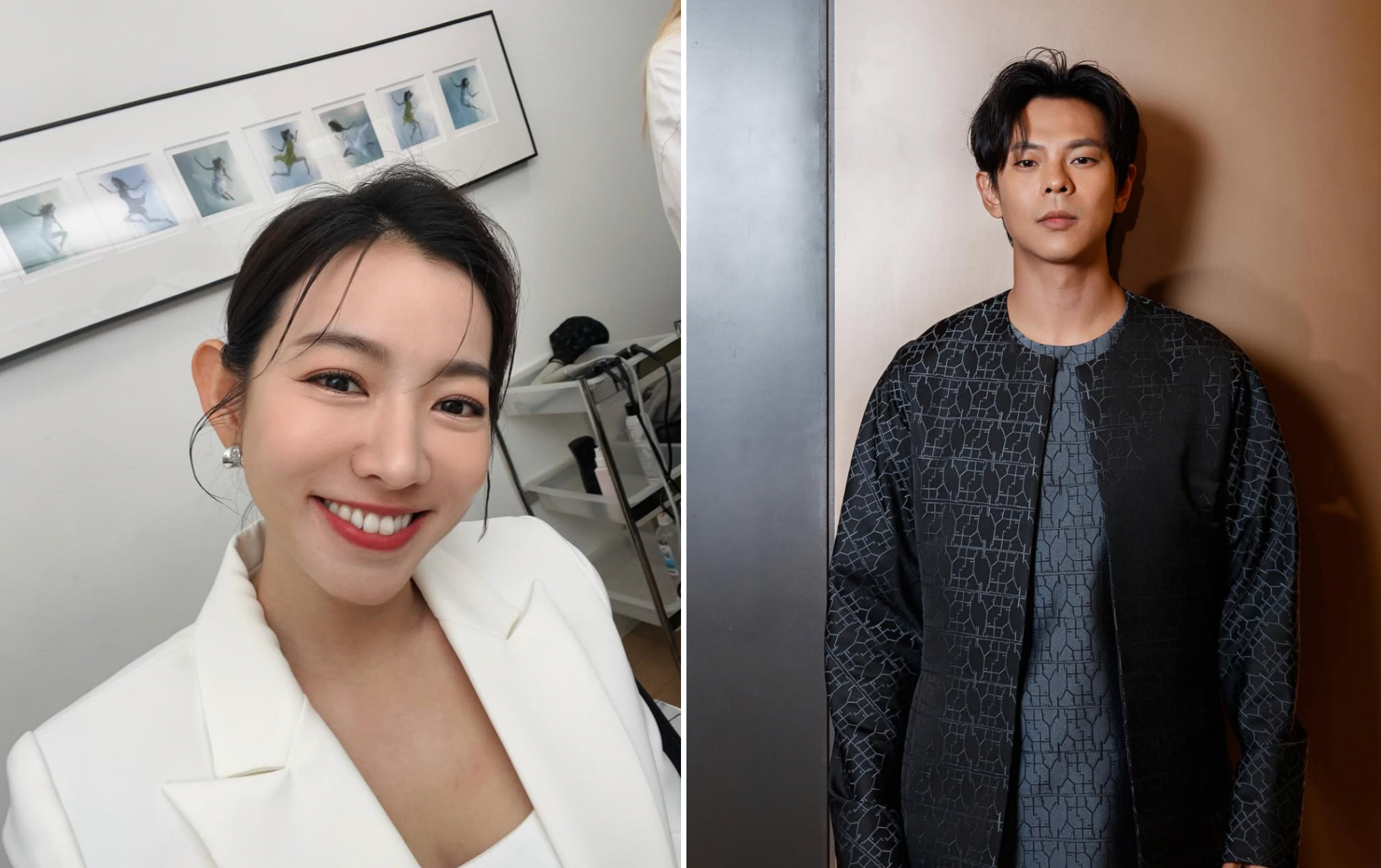 米可白與孫綻度過分手風波後，不時放閃。（米可白、孫綻IG）