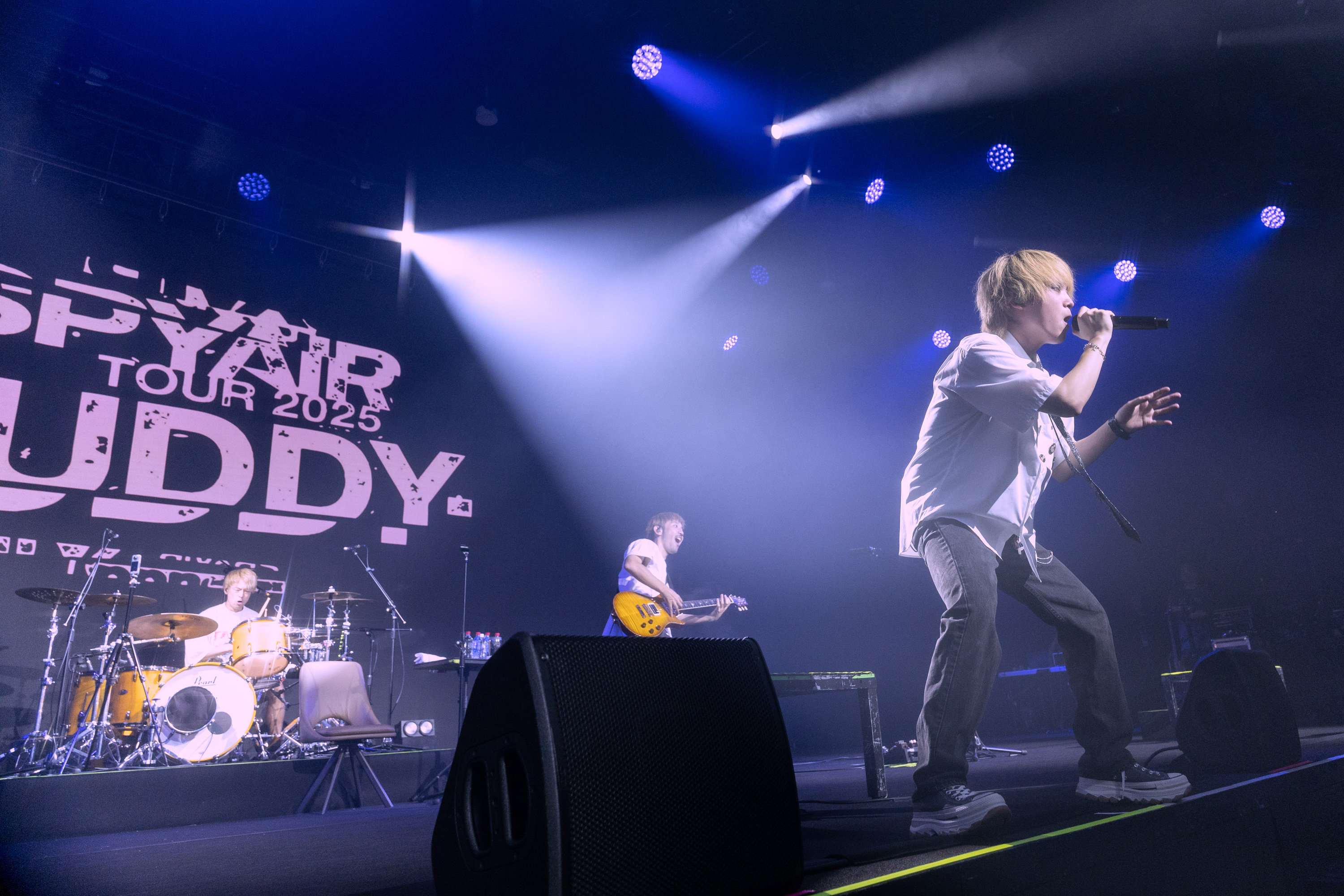 日本搖滾樂團SPYAIR重返台灣開唱。(梵思娛樂提供)