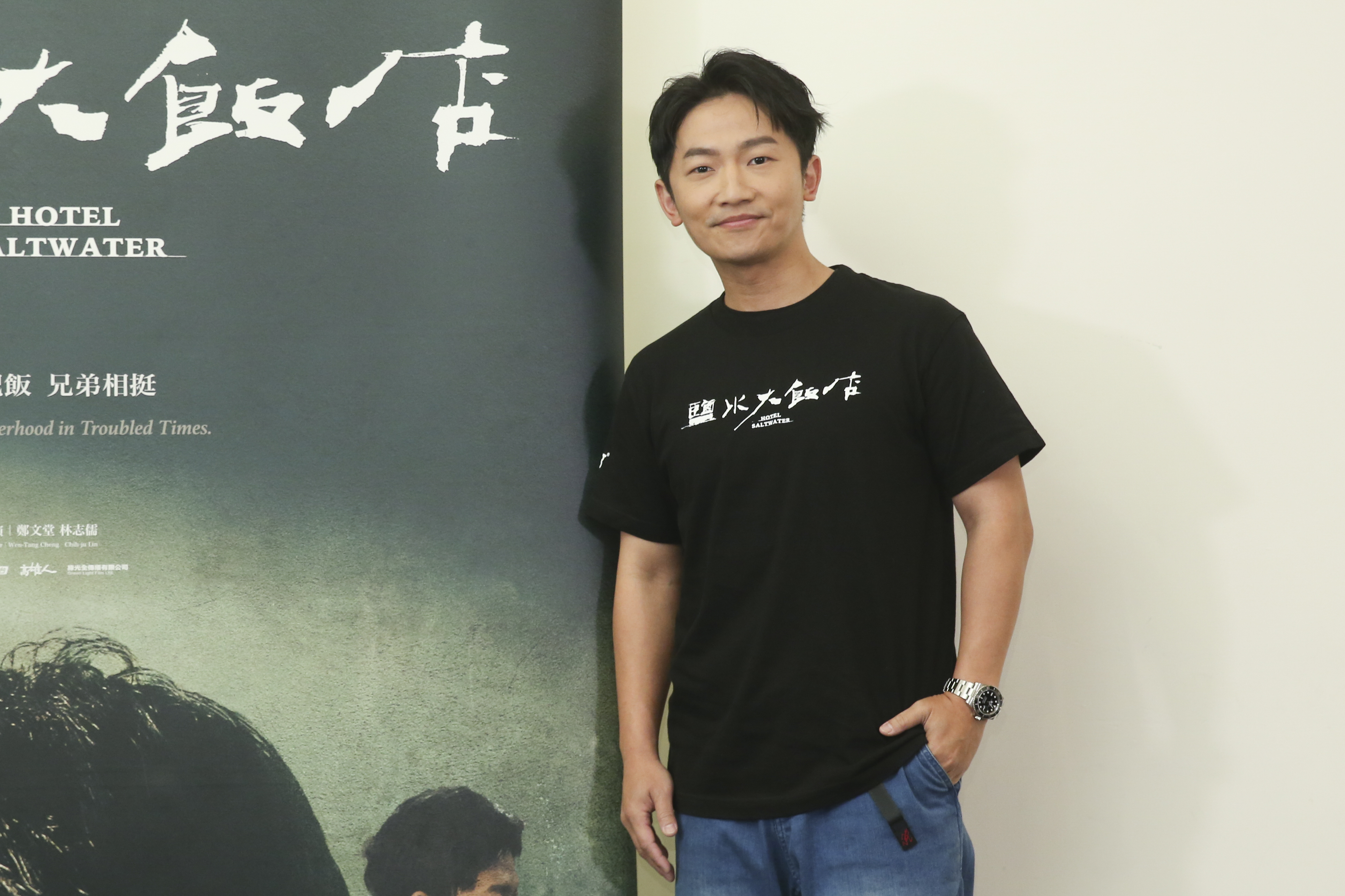 蔡昌憲今天出席公視台語台新戲被追問好友緋聞。