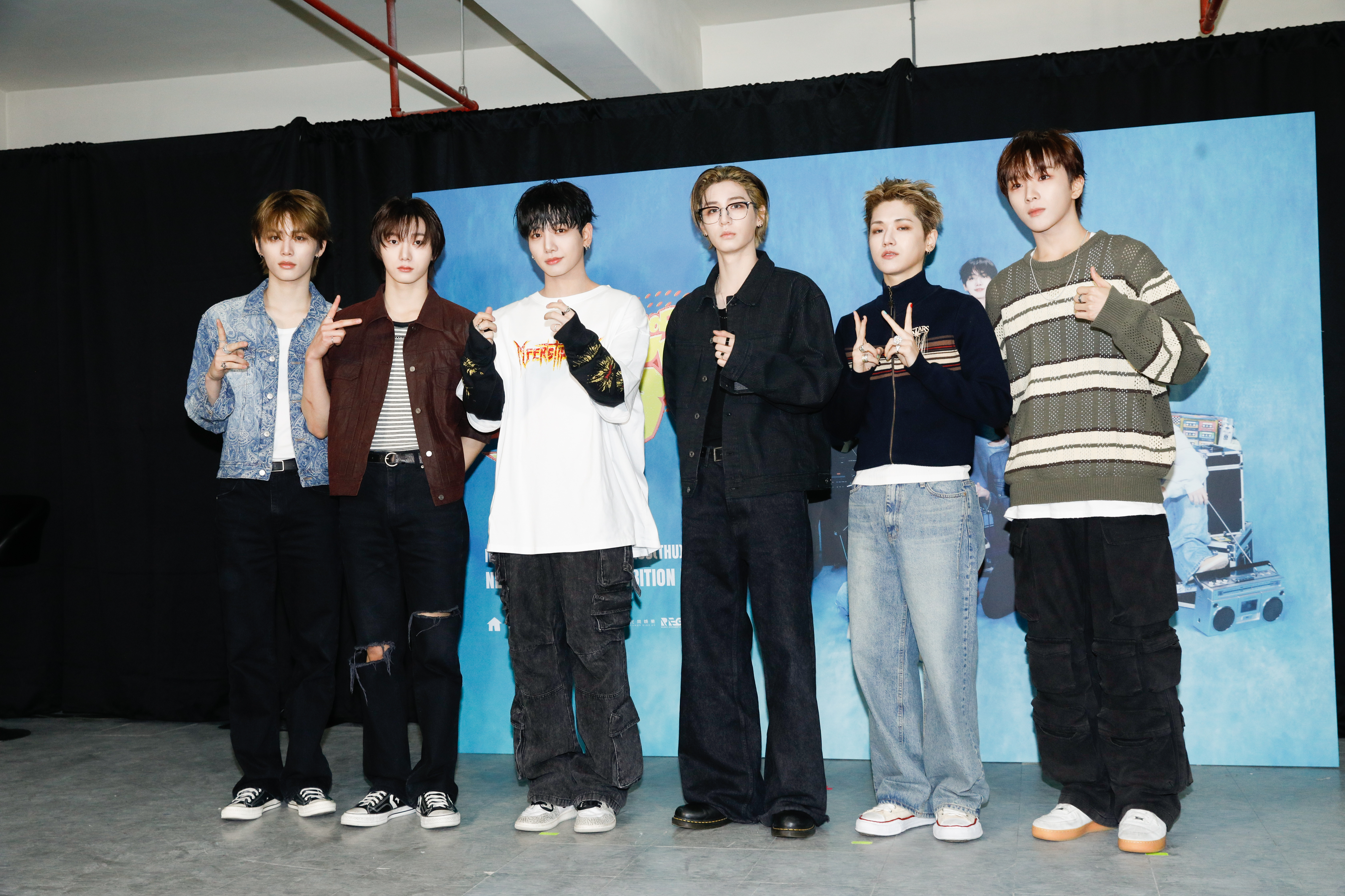 BOYNEXTDOOR今（3日）接受台媒聯訪，展現青春活力。