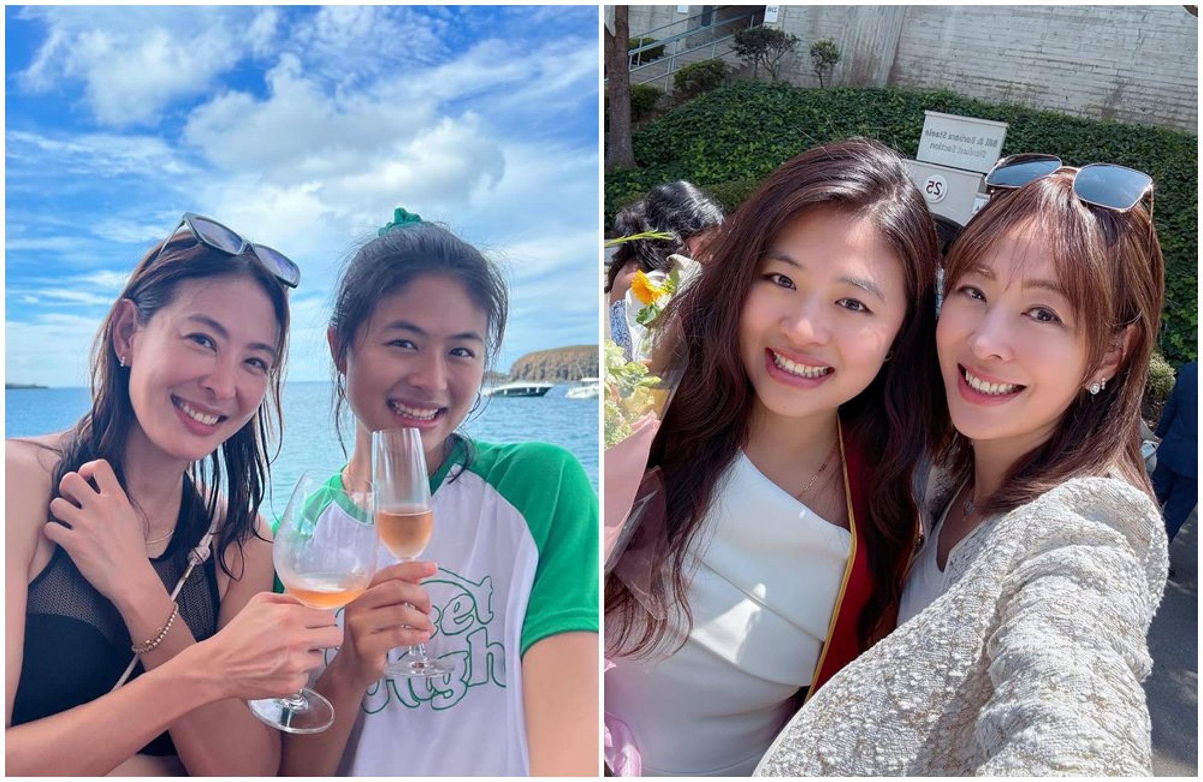 賈永婕與大女兒安安感情很好。（翻攝IG）