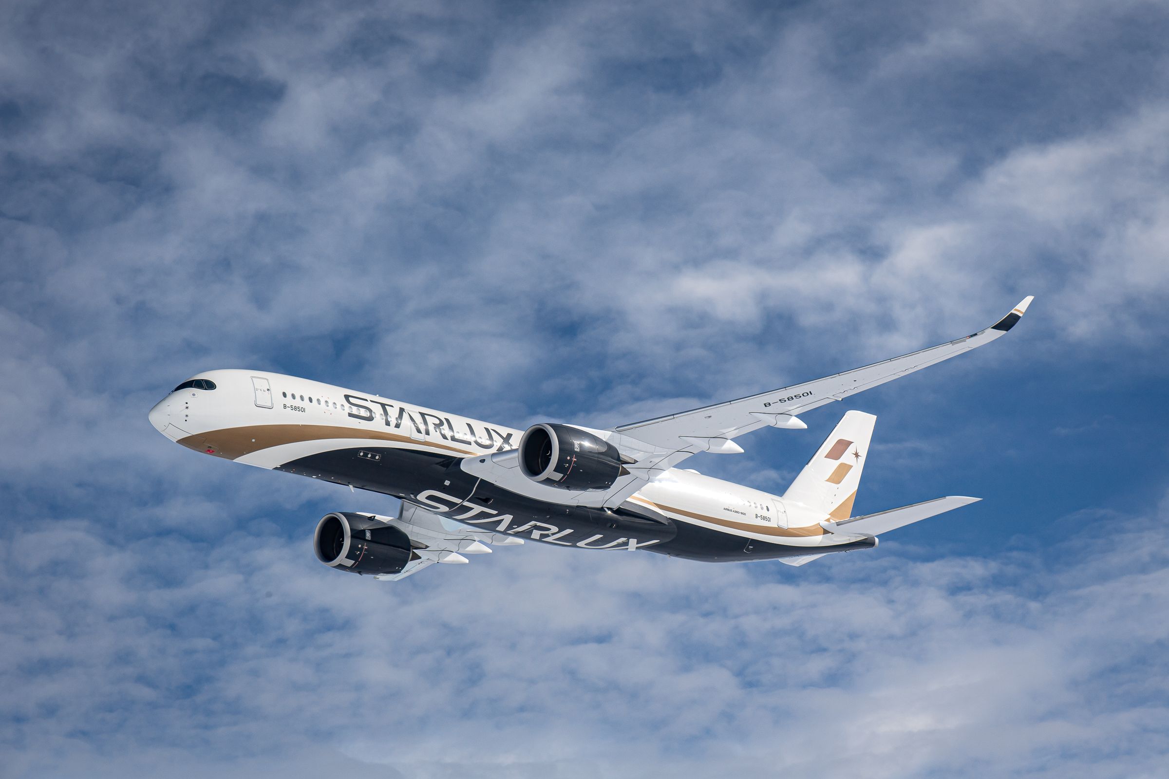 星宇航空新航線台北-安大略將以Airbus新世代客機A350執飛。