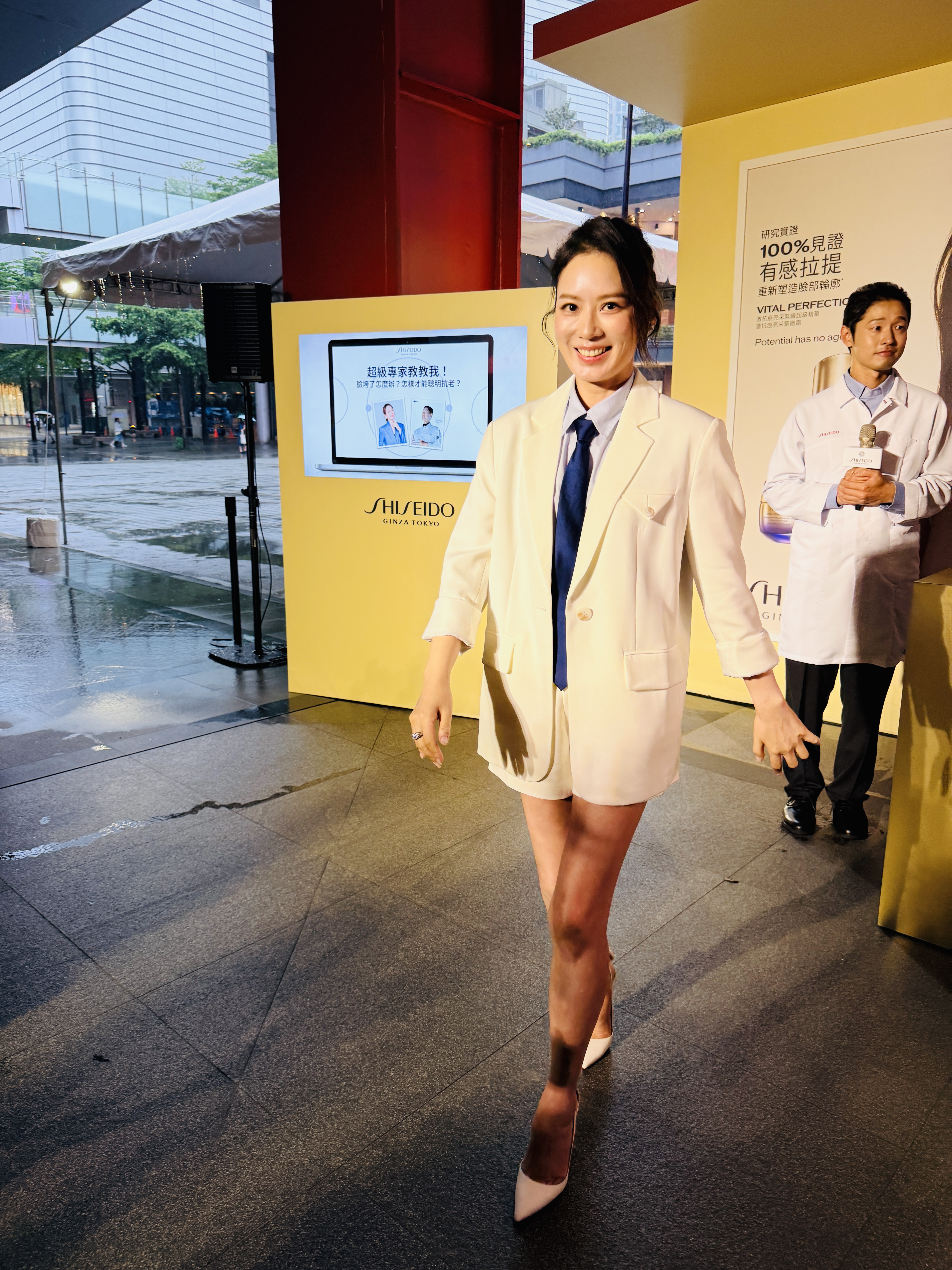 Melody表示再婚離她很遙遠，目前重心在孩子、生活與工作。（陳慧明攝）       
